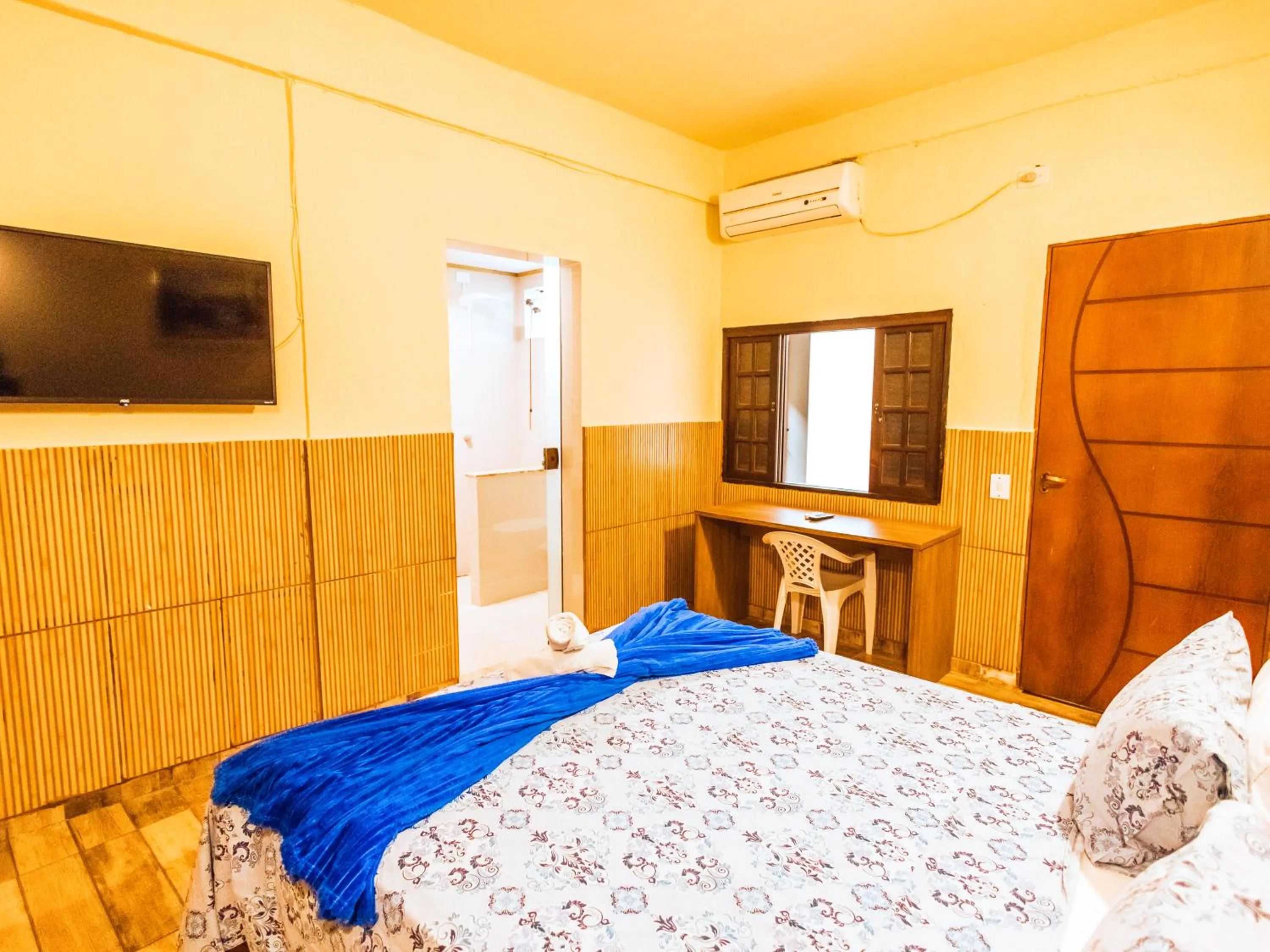 Bed in VELINN Pousada Praia do Perequê