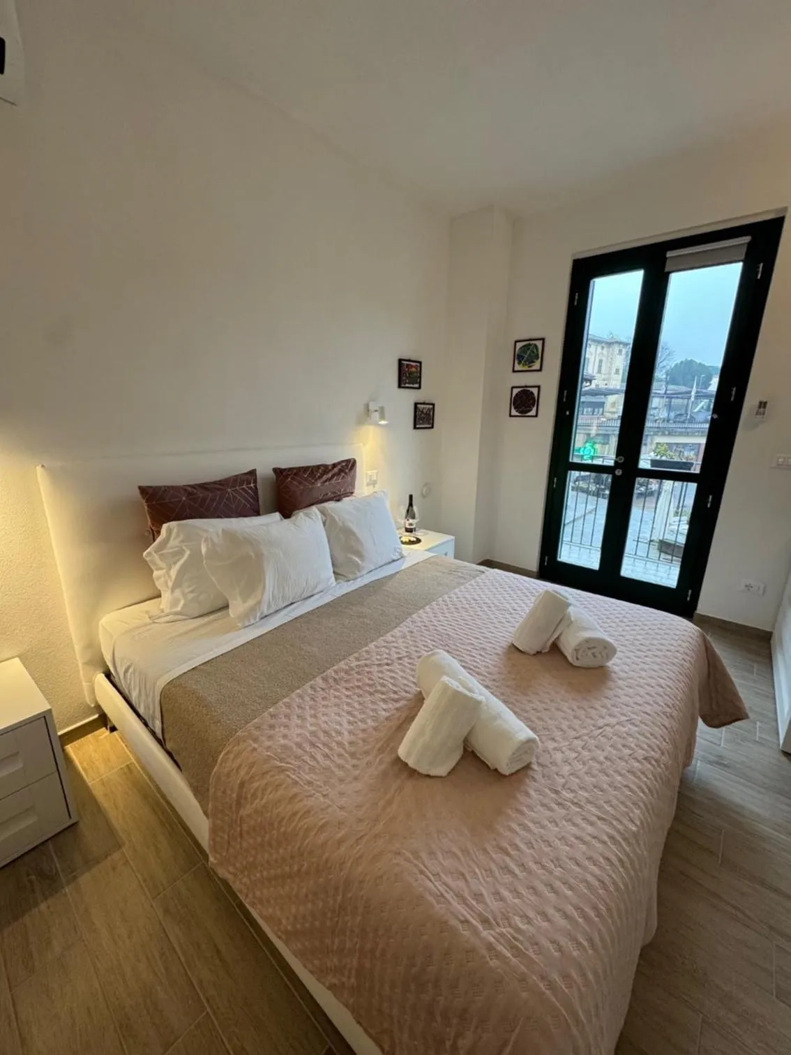 Bed in Albergo Tenco by Bottega