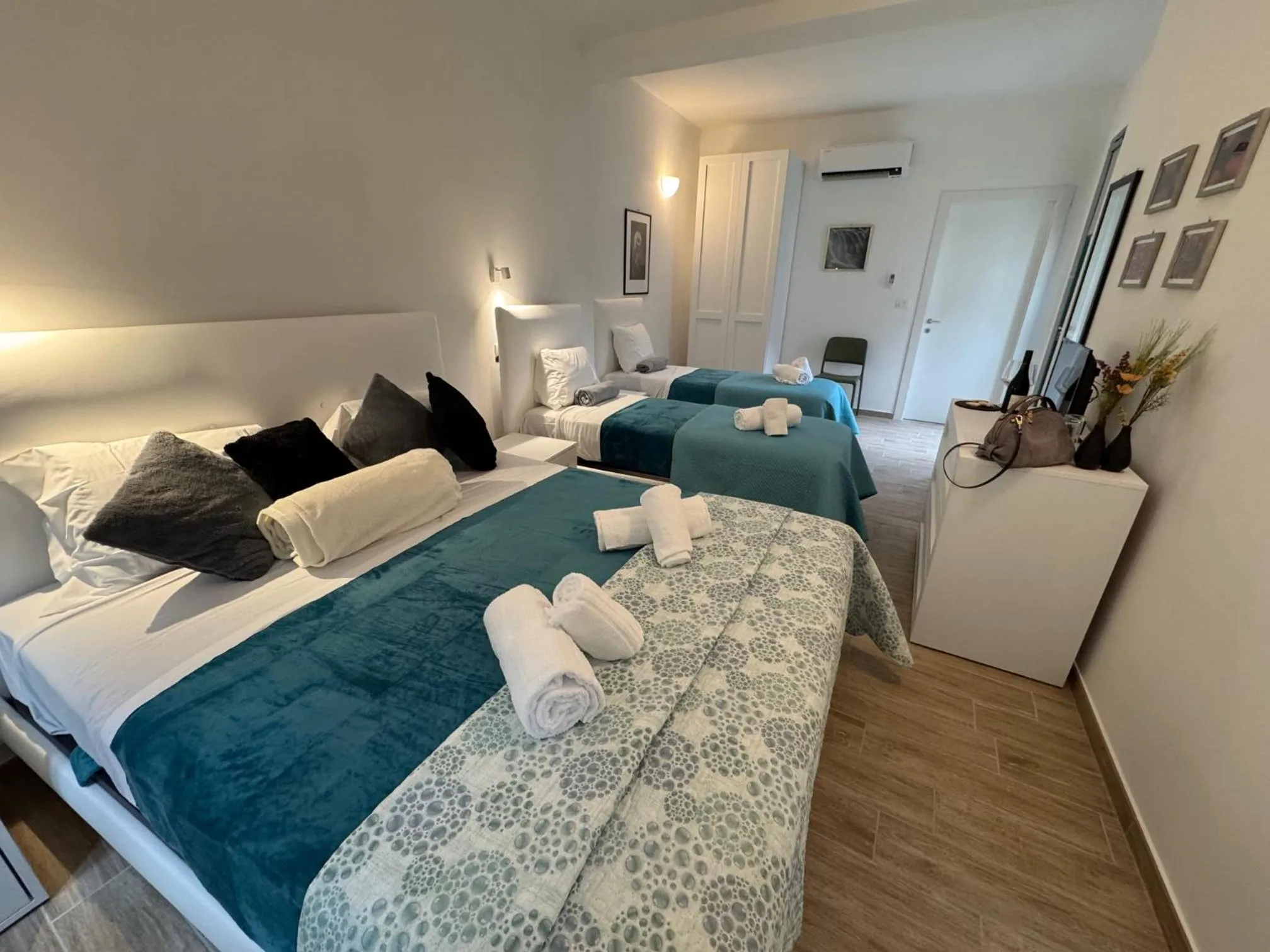 Bedroom, Bed in Albergo Tenco by Bottega