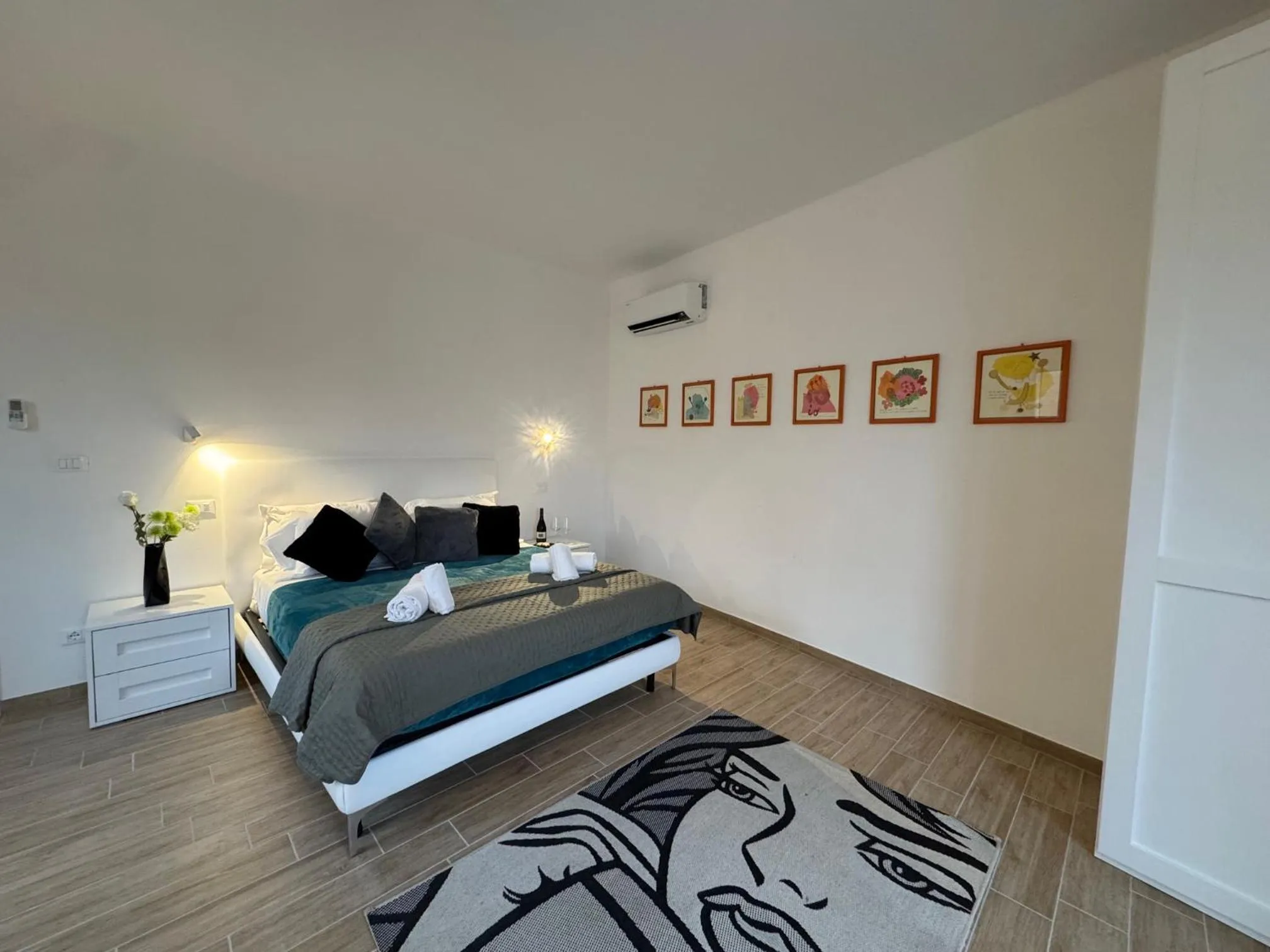 Bedroom, Bed in Albergo Tenco by Bottega