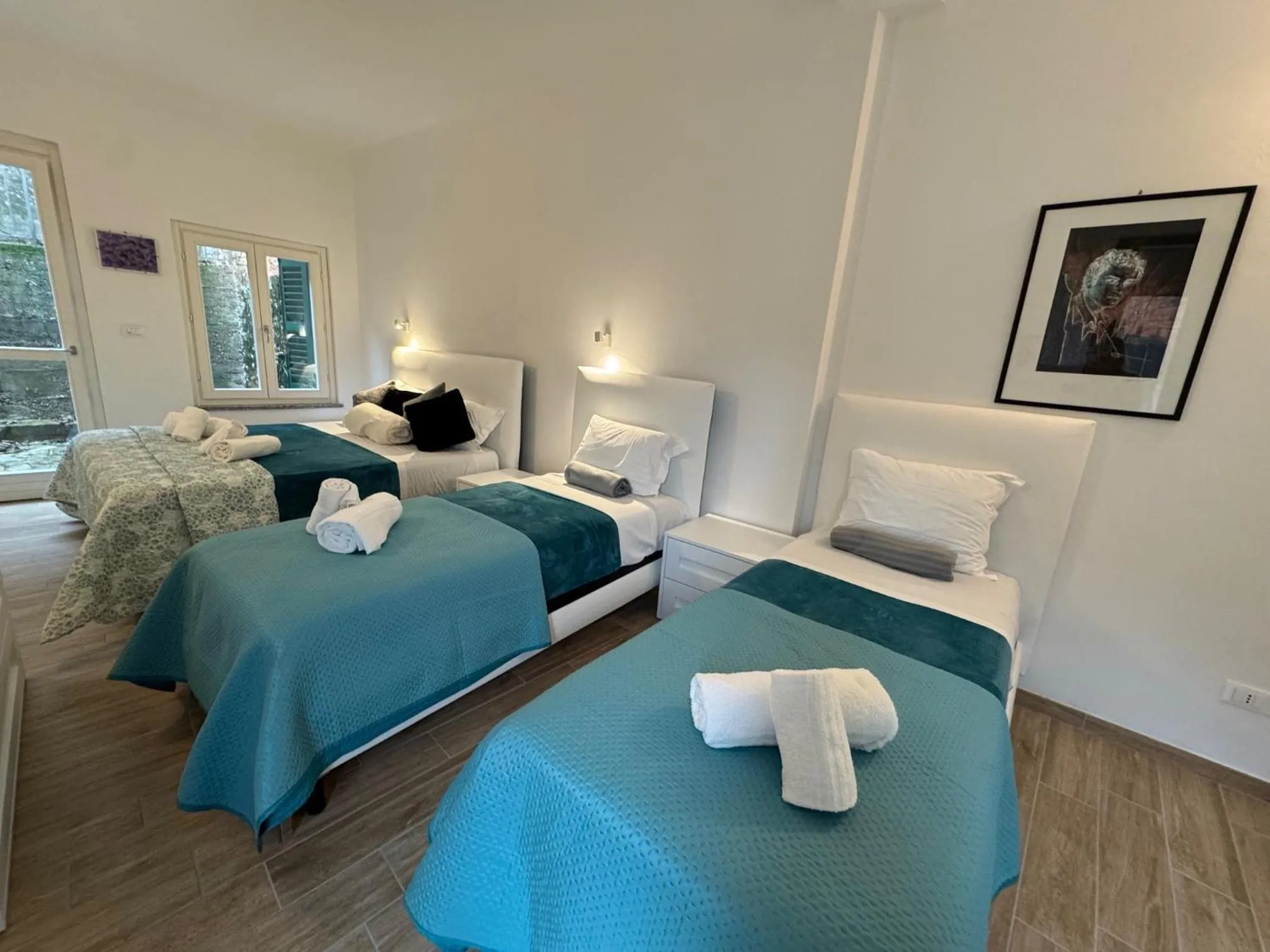 Bedroom, Bed in Albergo Tenco by Bottega