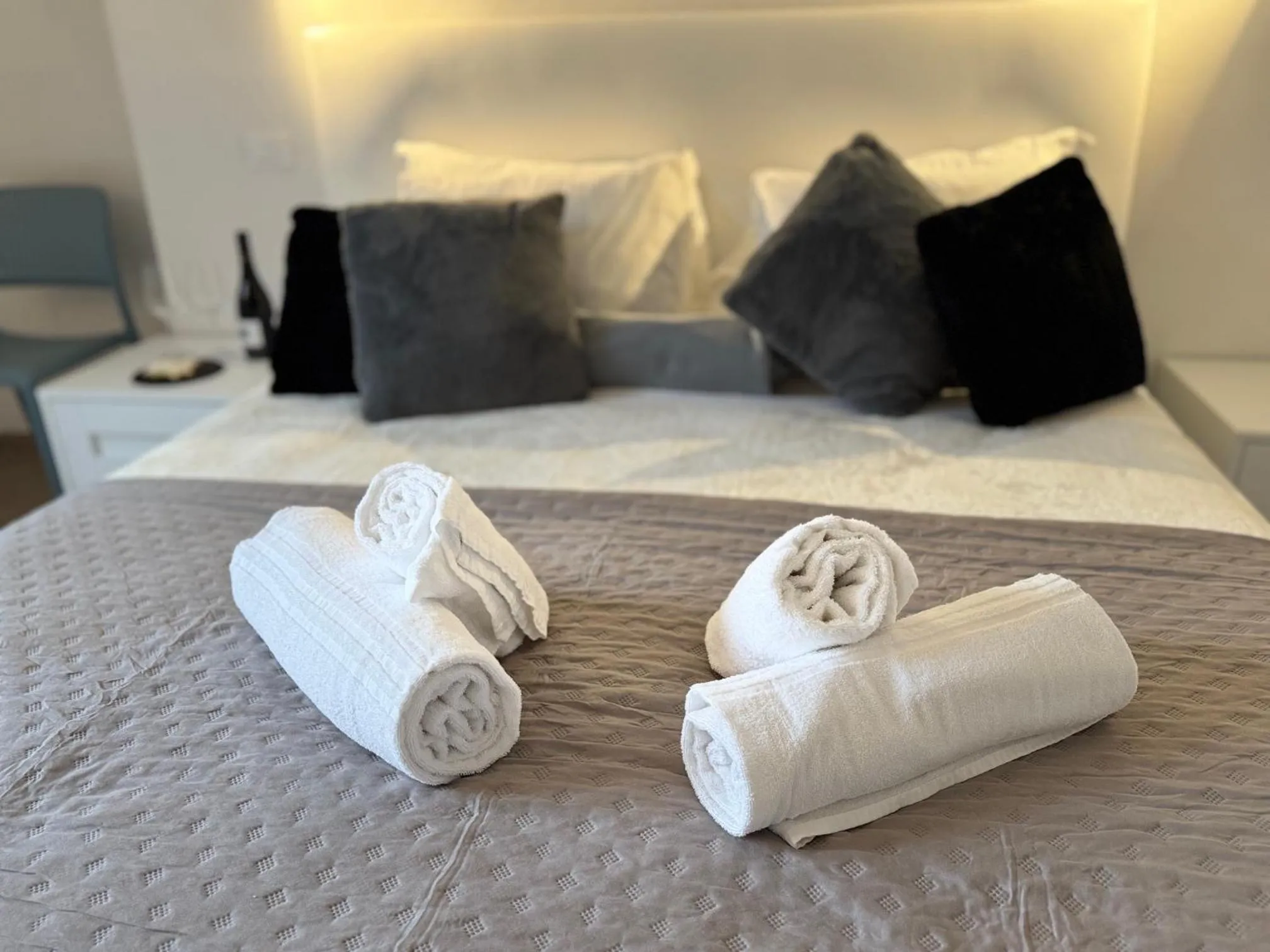 Bed in Albergo Tenco by Bottega