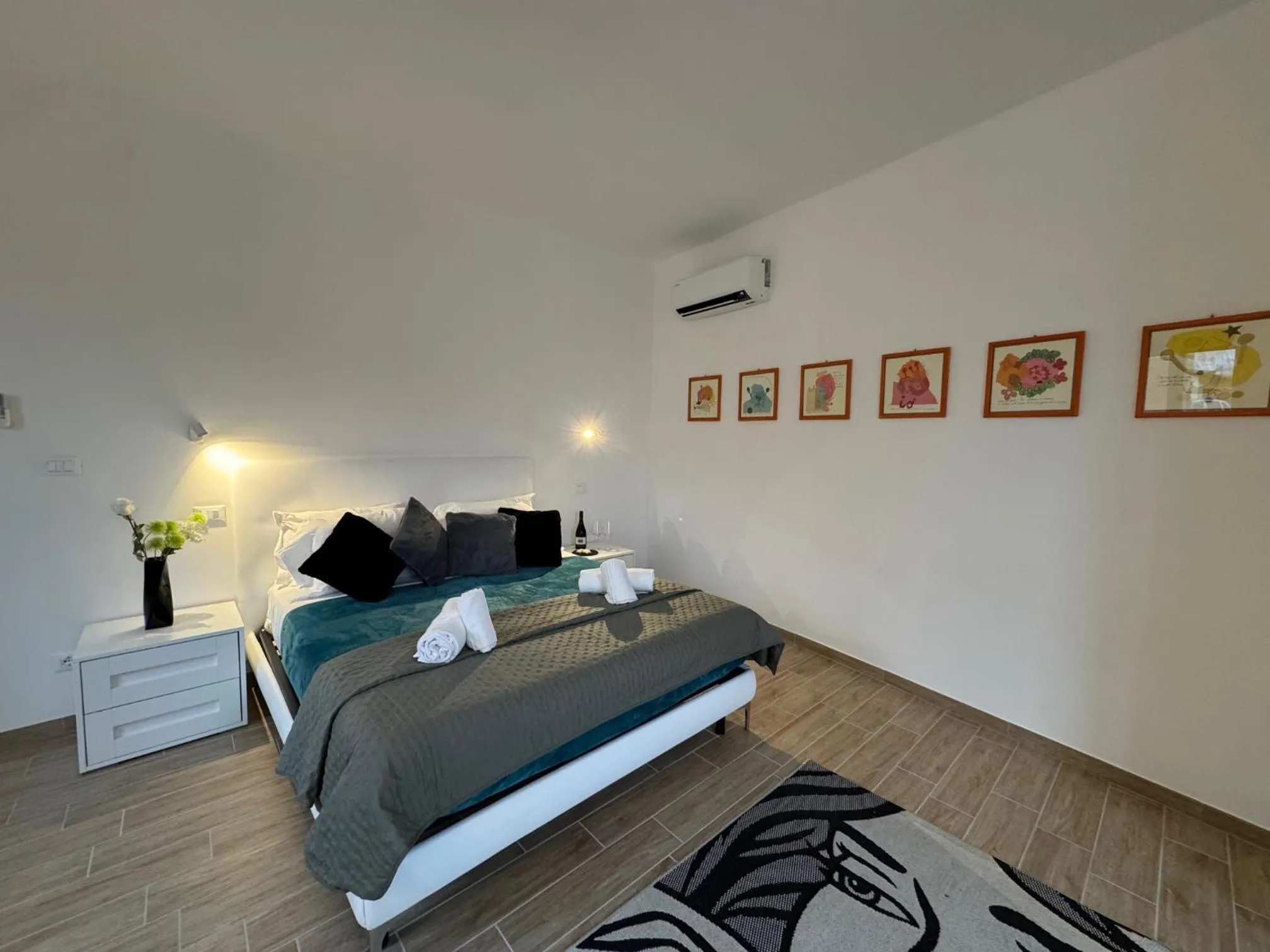 Photo of the whole room, Bed in Albergo Tenco by Bottega