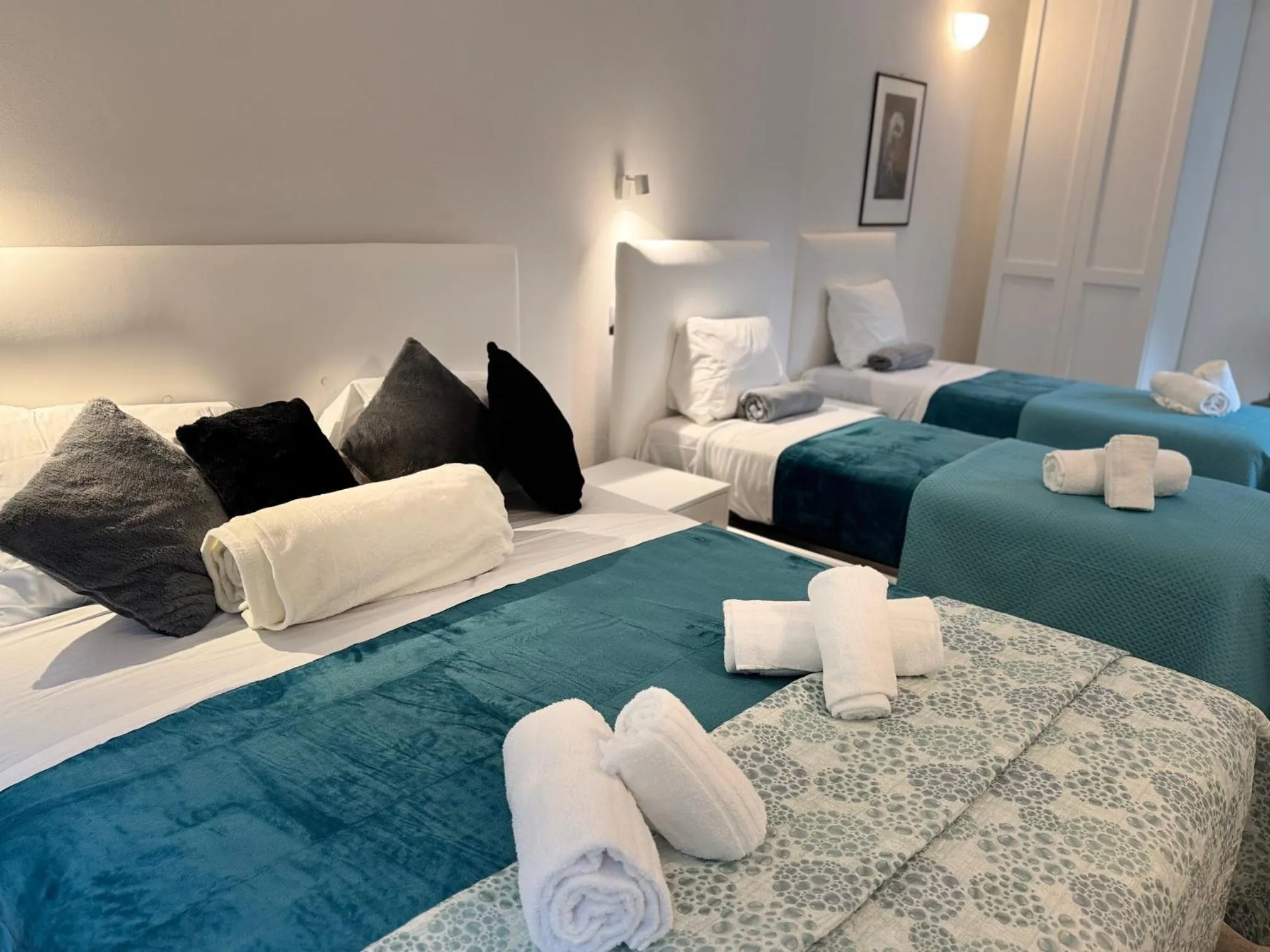 Bedroom, Bed in Albergo Tenco by Bottega