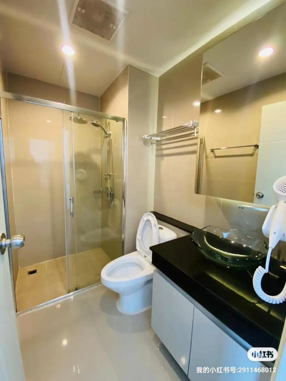 Toilet in The Grand Jomtien Condo