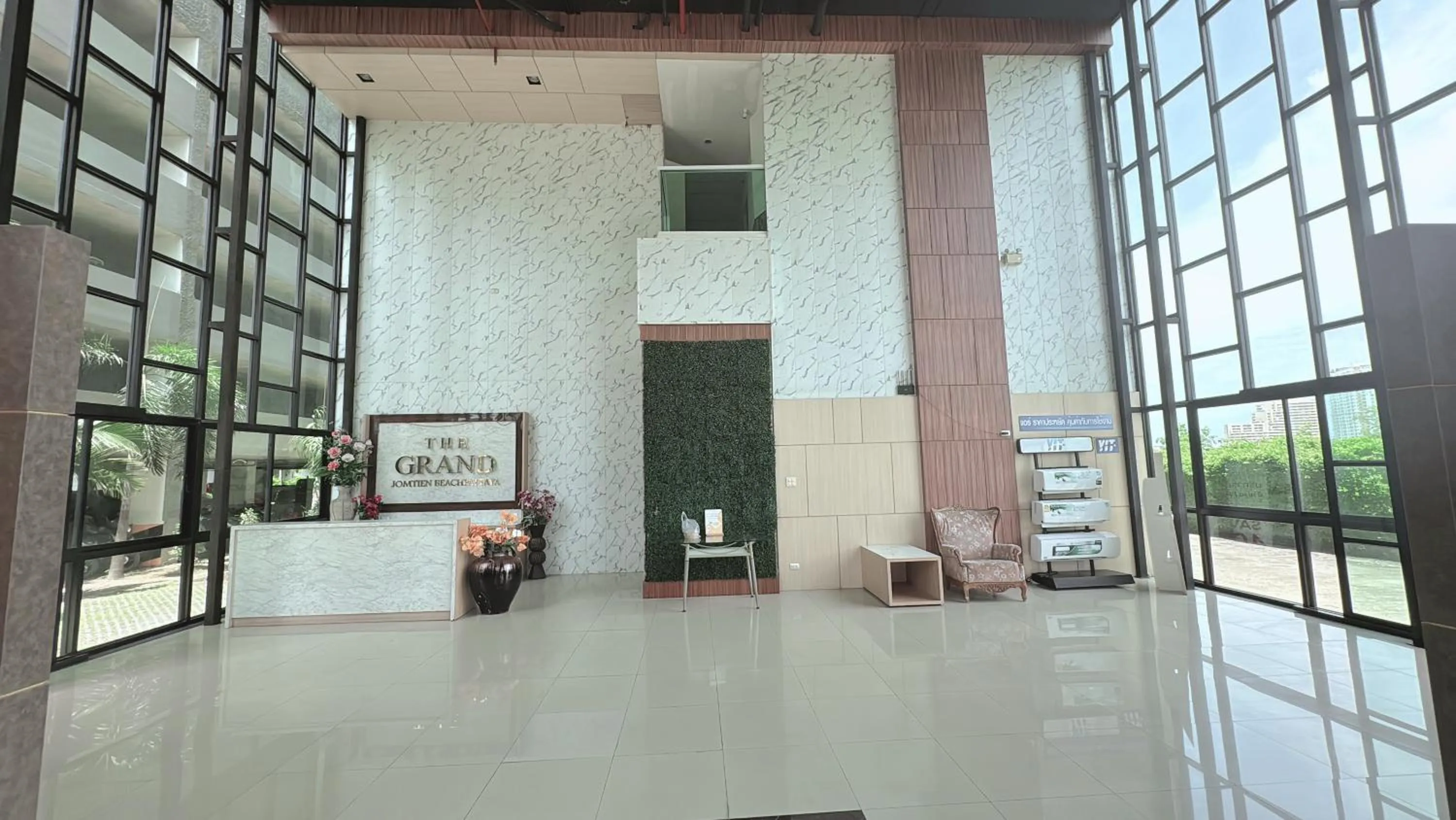 Lobby or reception in The Grand Jomtien Condo