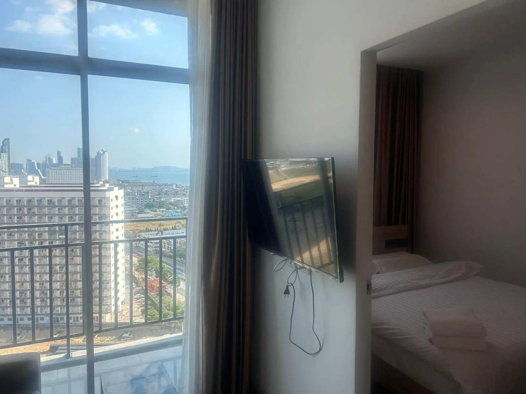 Bed in The Grand Jomtien Condo