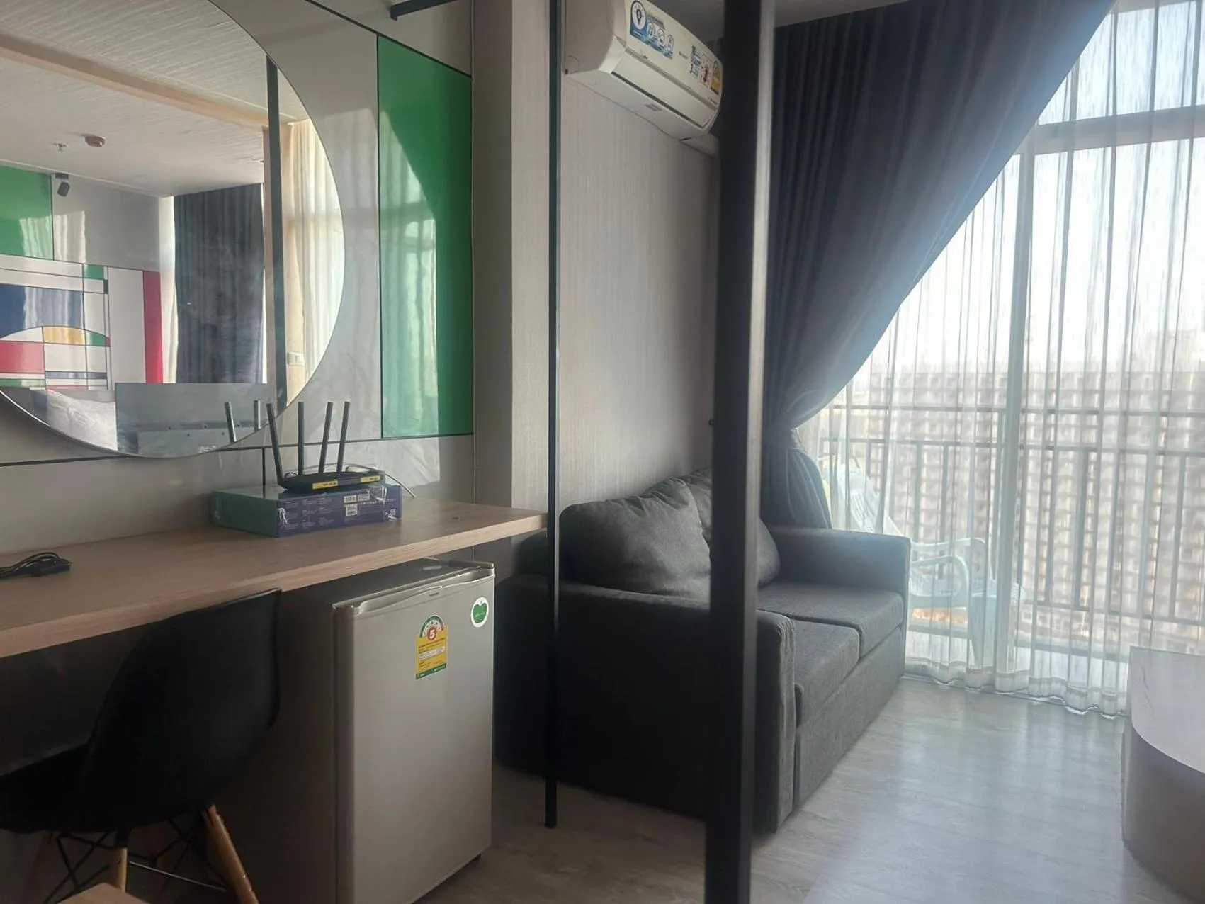 Living room in The Grand Jomtien Condo