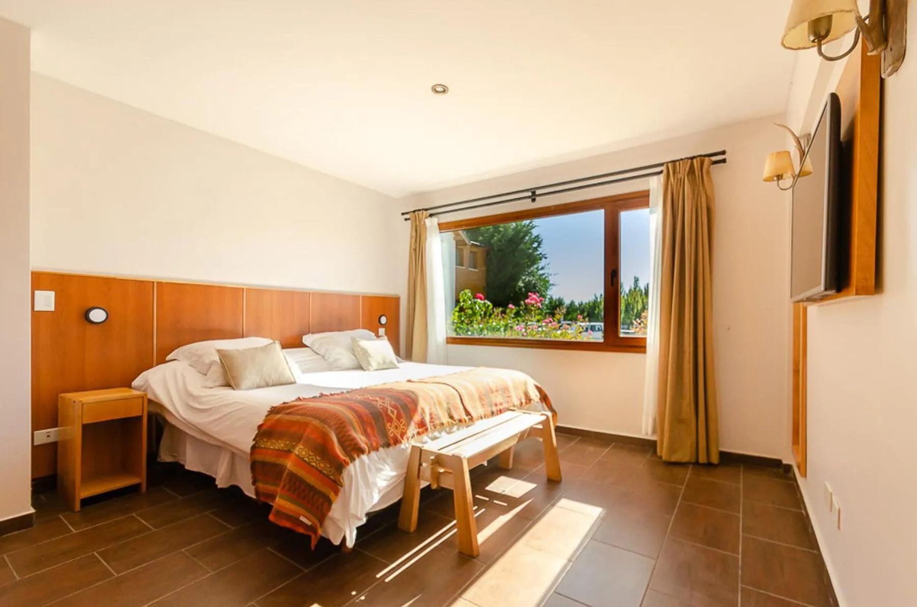 Bed in Villa Huapi