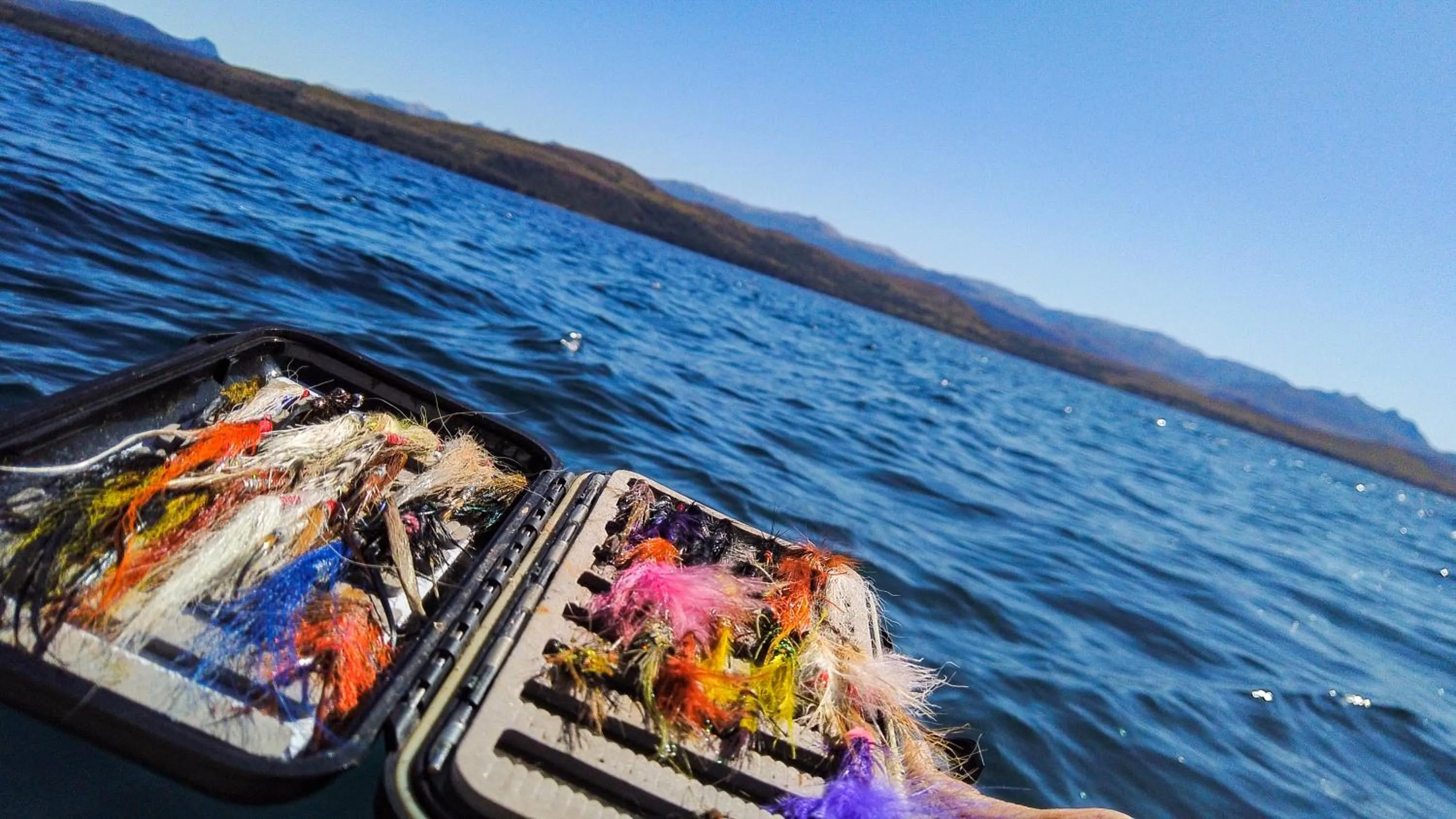 Fishing in Villa Huapi
