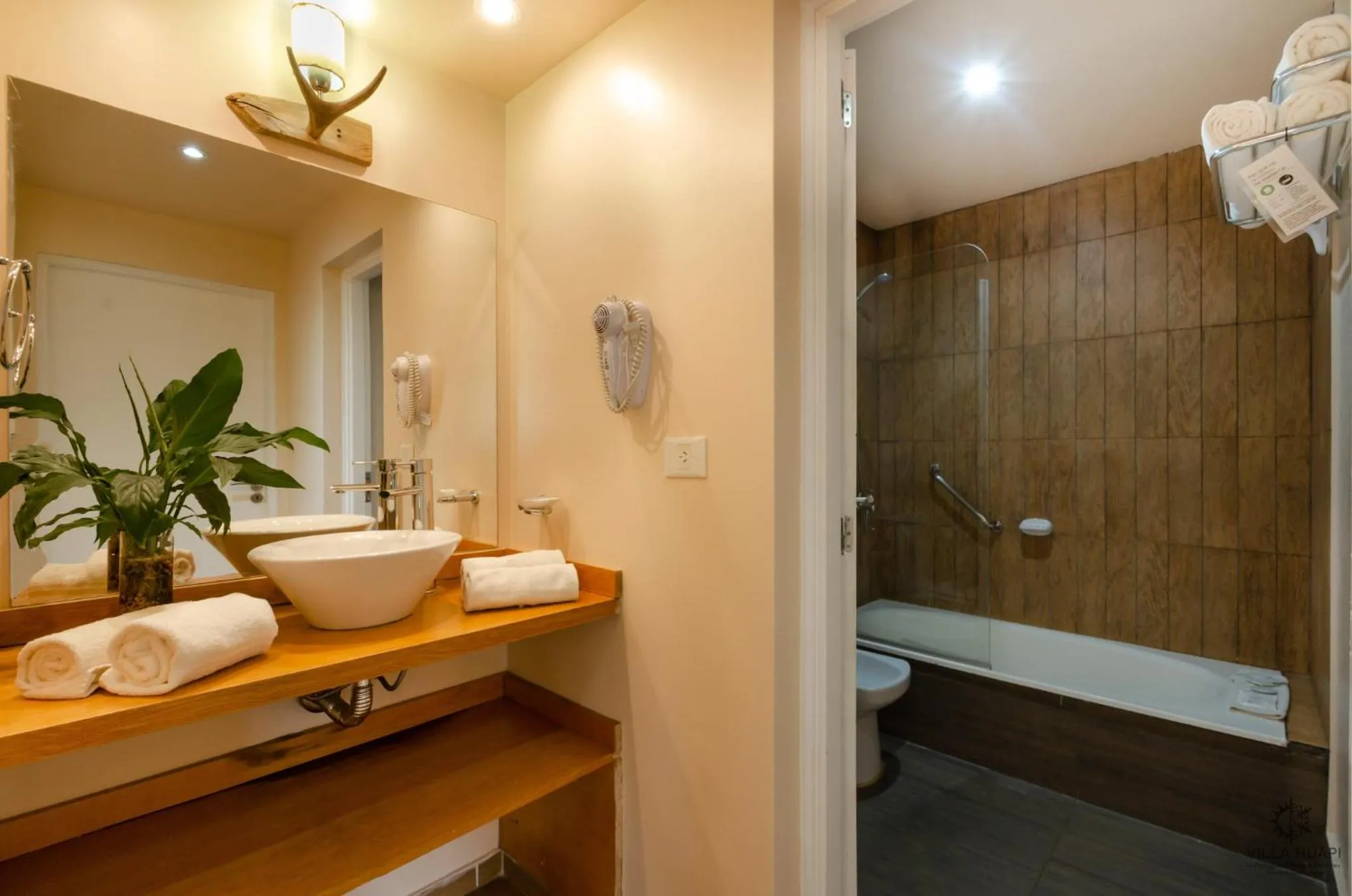 Bathroom in Villa Huapi