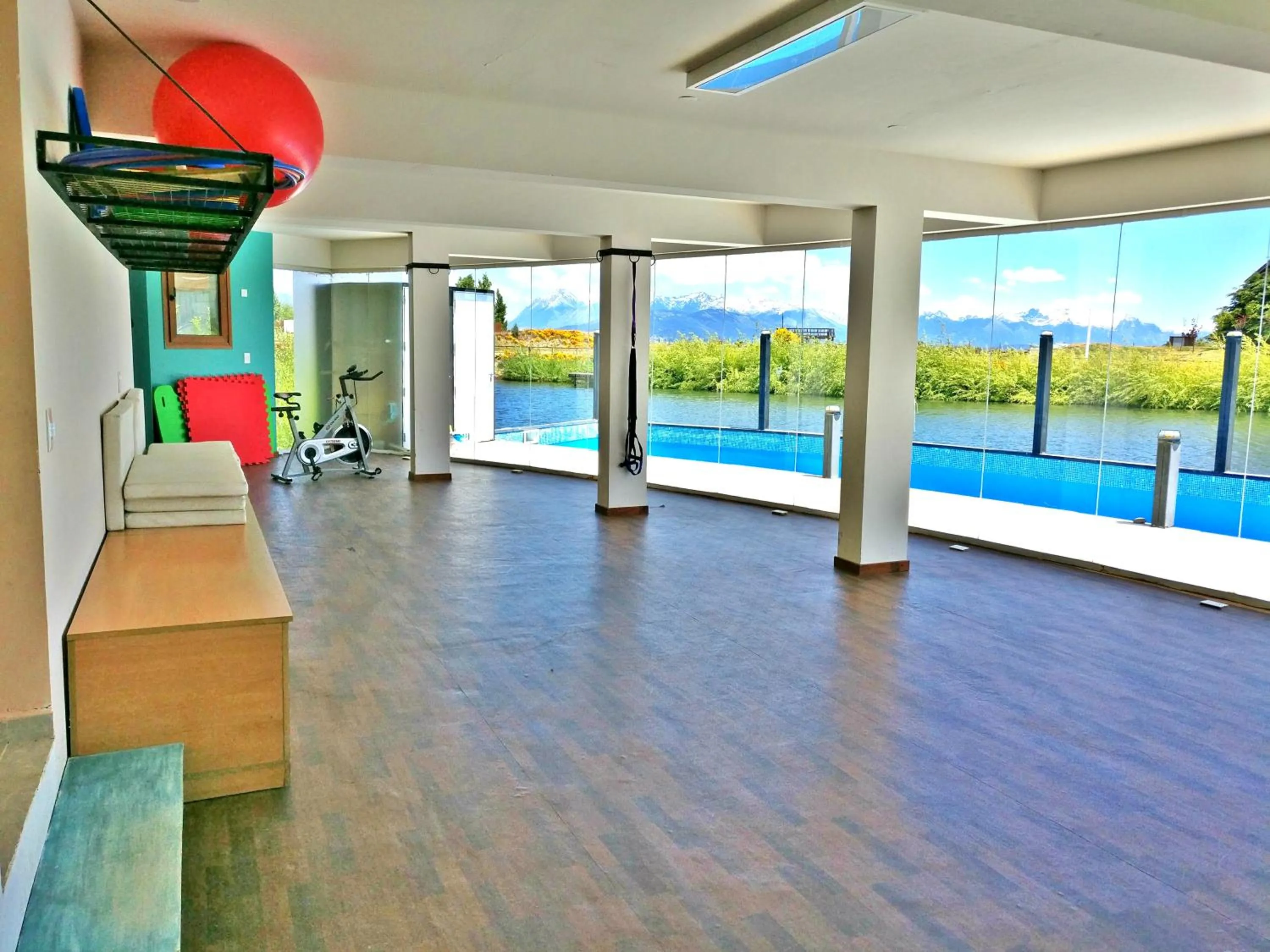 Fitness centre/facilities in Villa Huapi