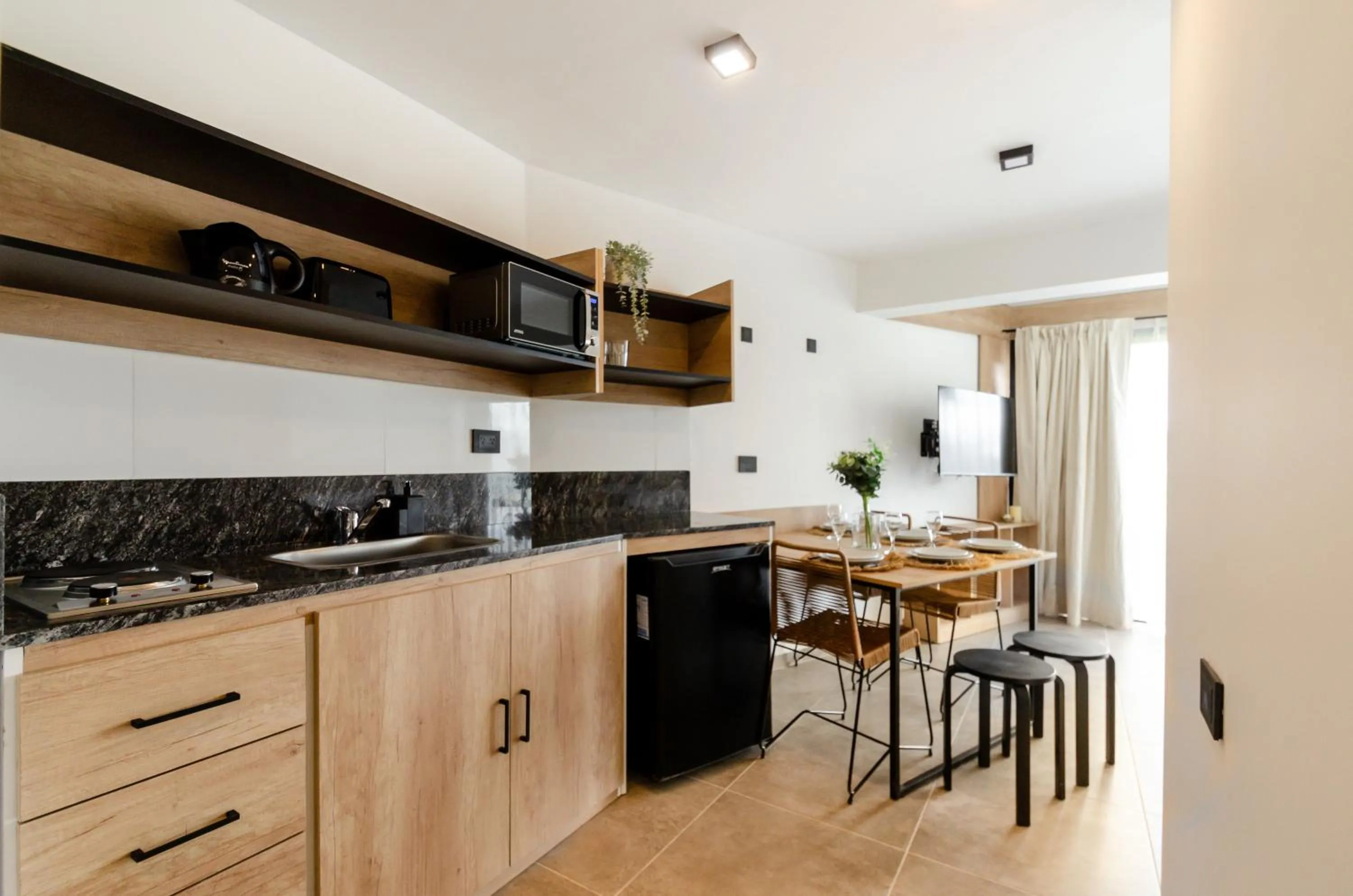 Dining area in Villa Huapi