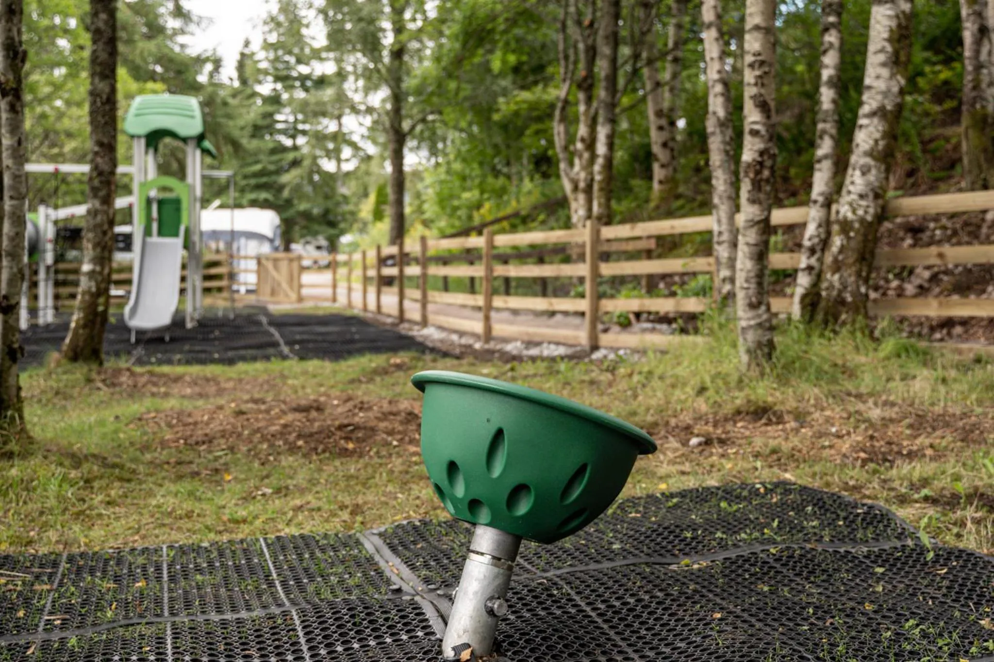 Children play ground in Linnhe Lochside Holidays