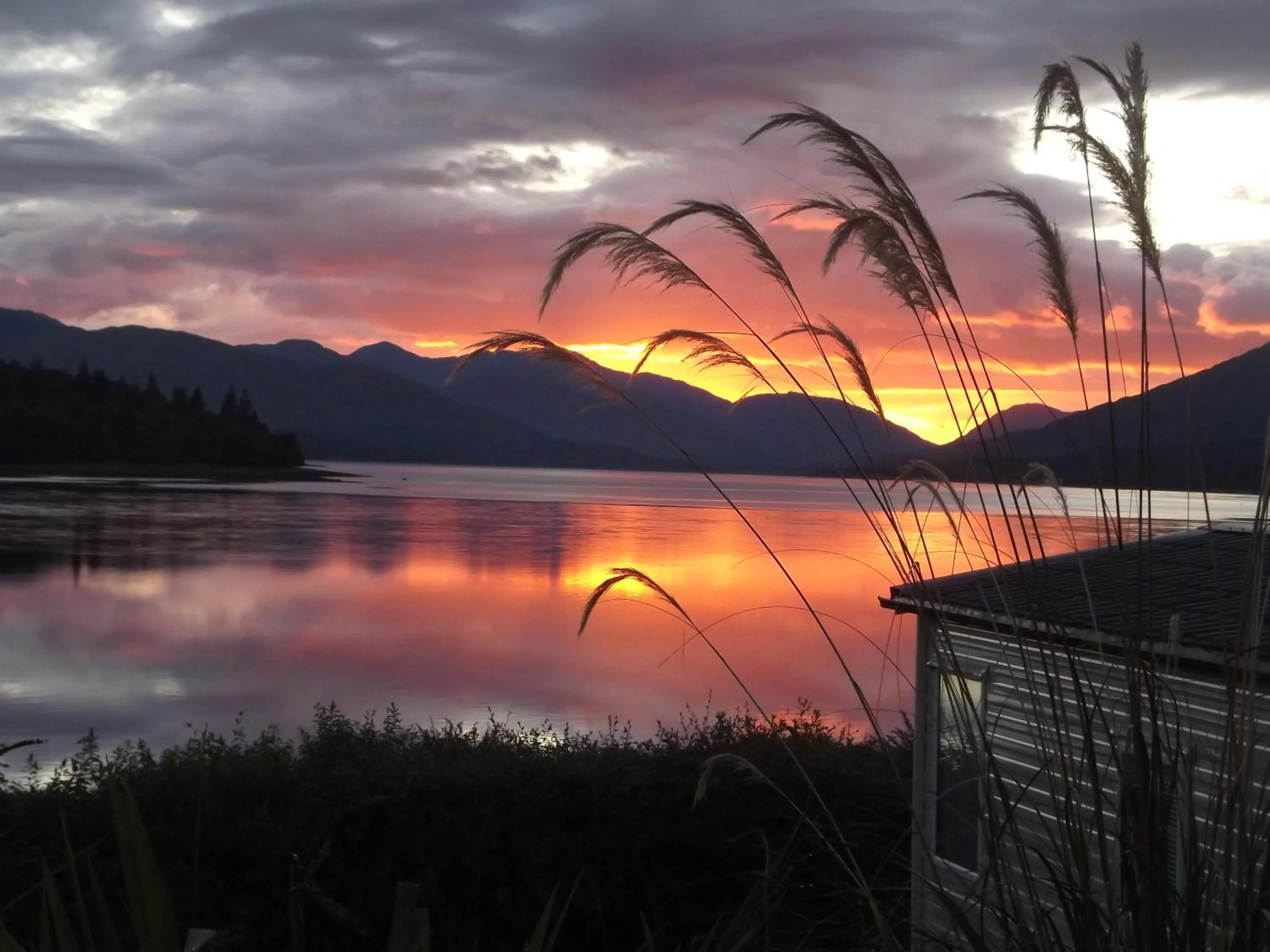 View (from property/room) in Linnhe Lochside Holidays