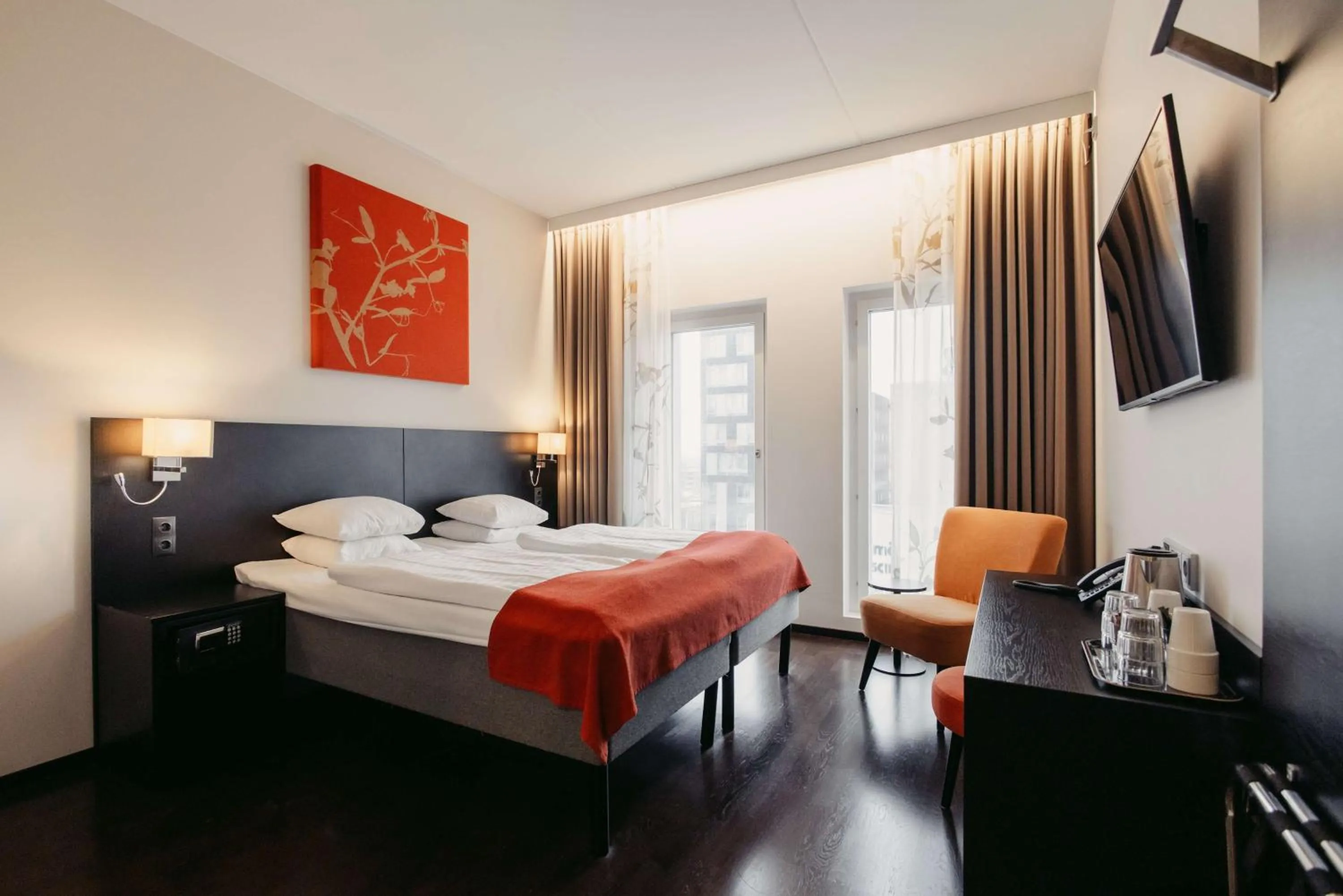 Bedroom, Bed in Best Western Malmo Arena Hotel