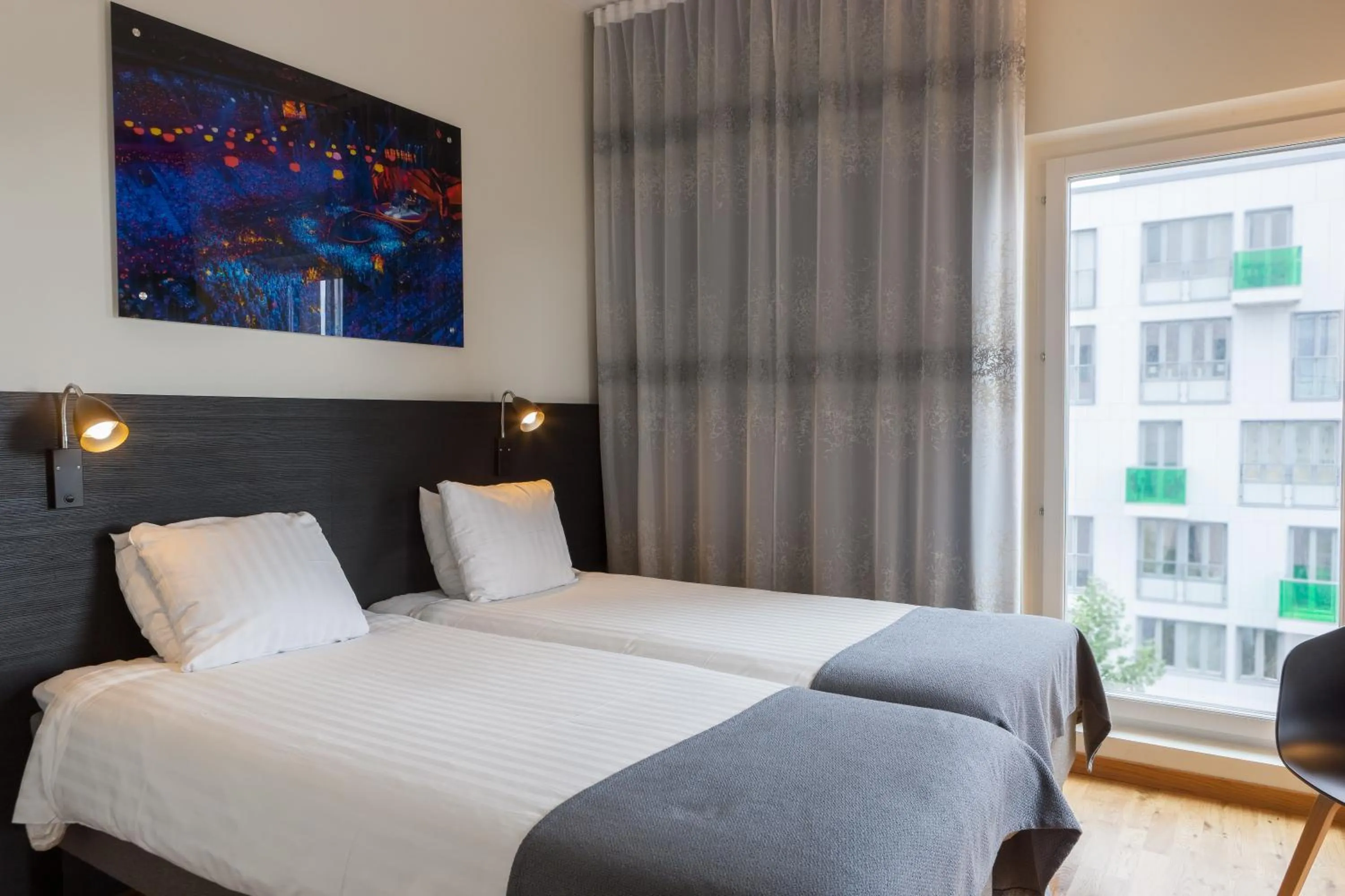 Bed in Best Western Malmo Arena Hotel