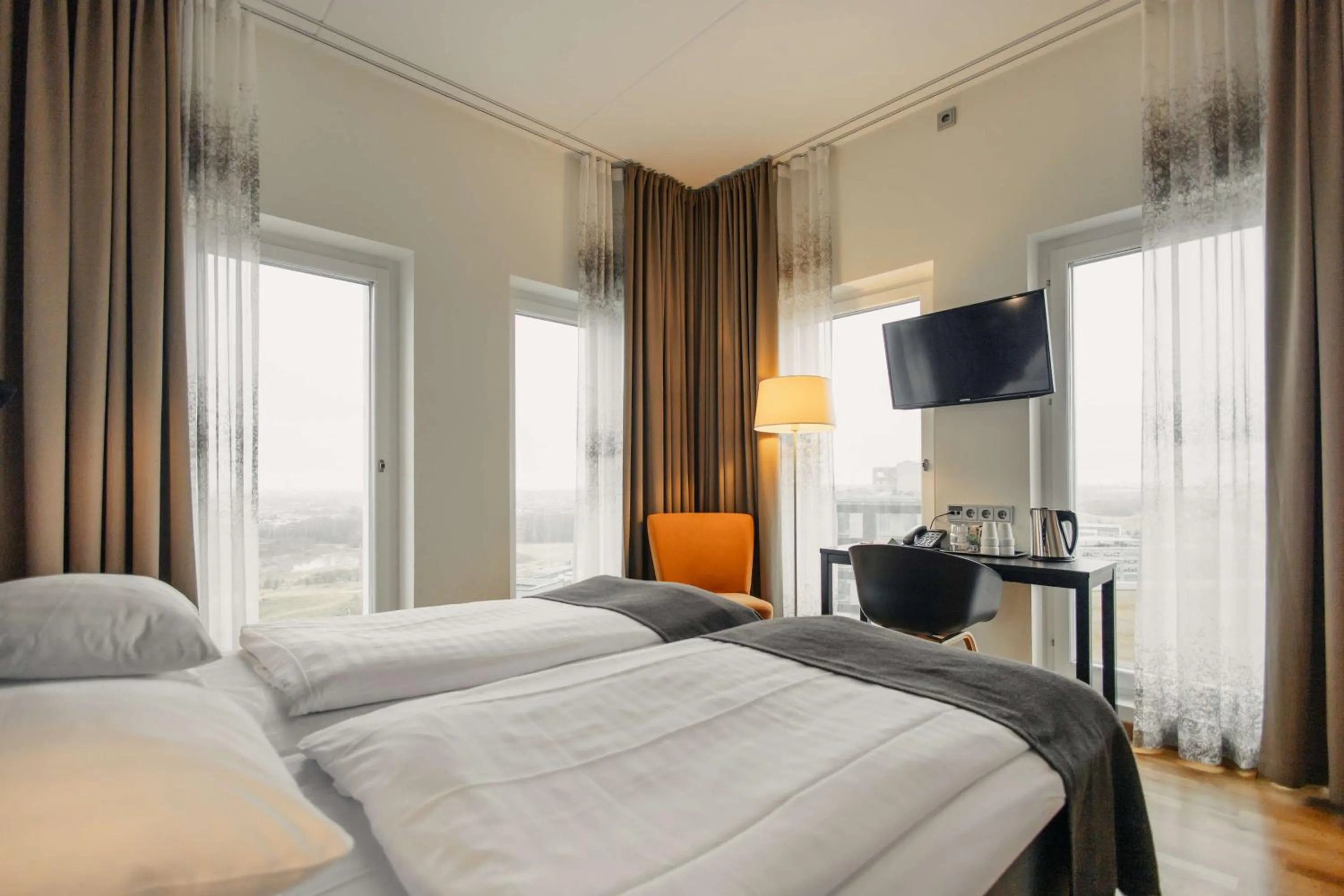 Bedroom, Bed in Best Western Malmo Arena Hotel