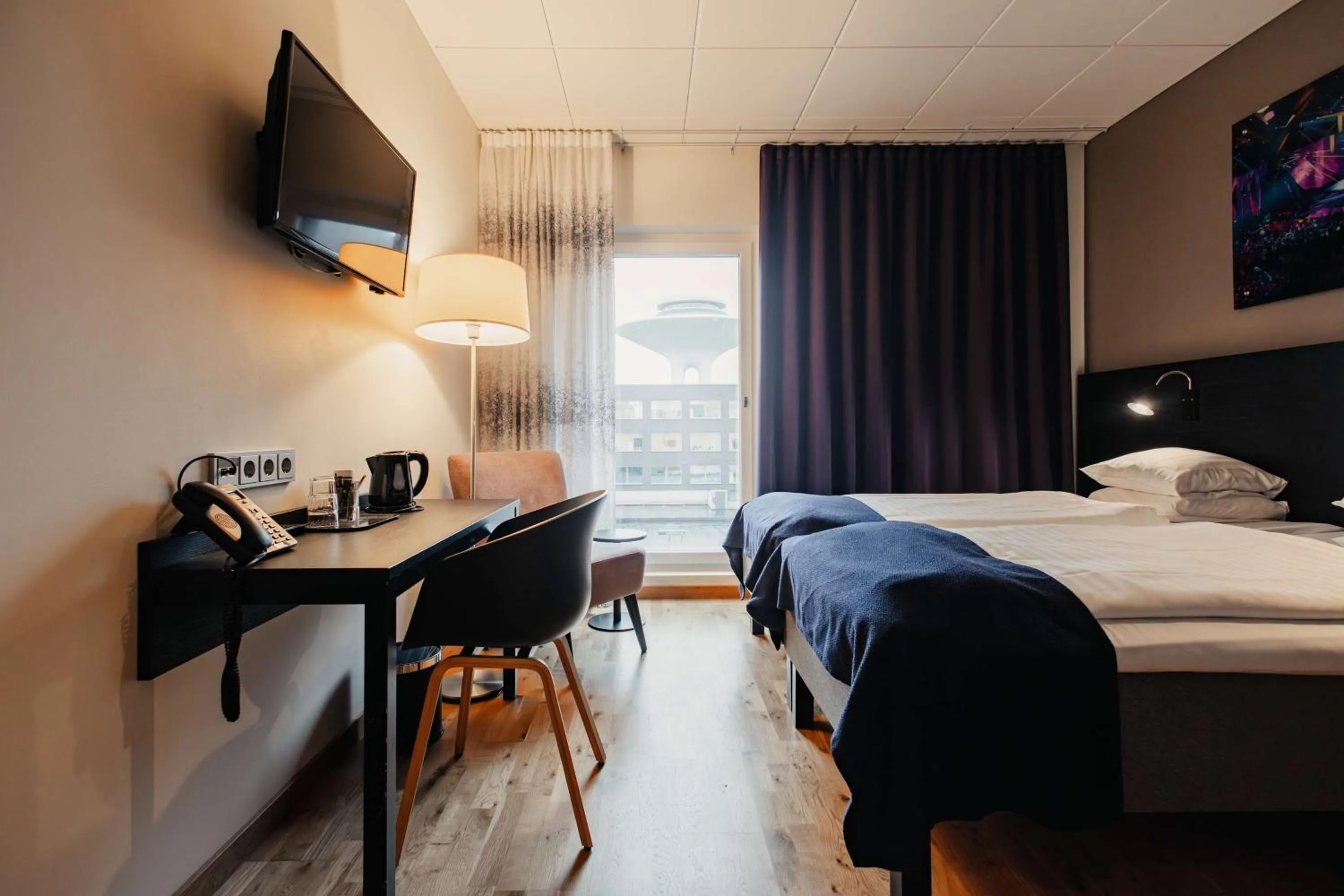 Bedroom, Bed in Best Western Malmo Arena Hotel