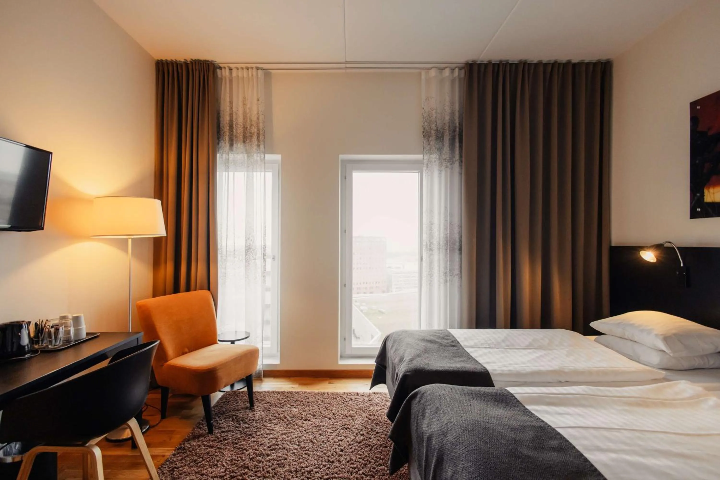 Bedroom, Bed in Best Western Malmo Arena Hotel