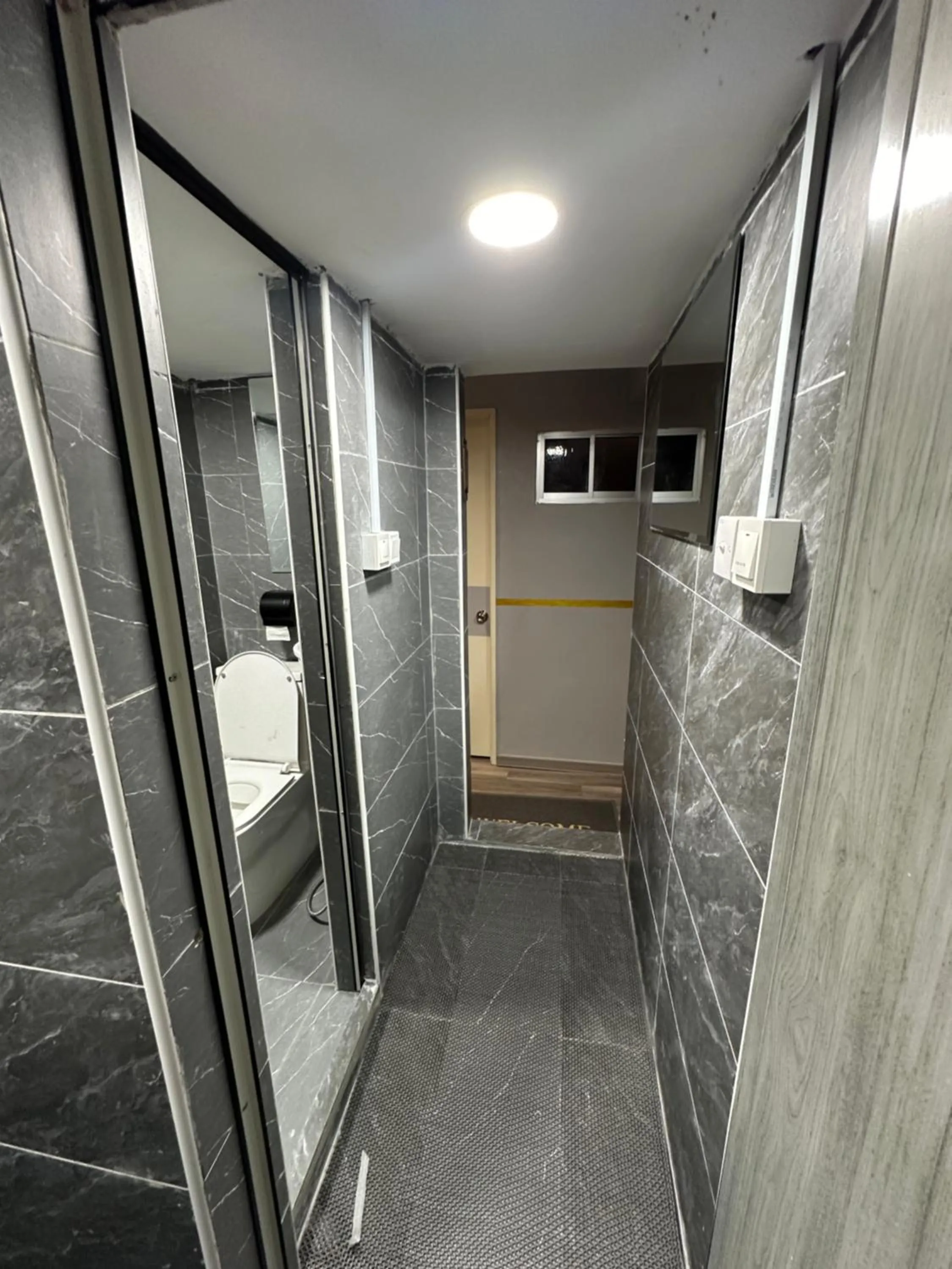 Shower in SS Grey House