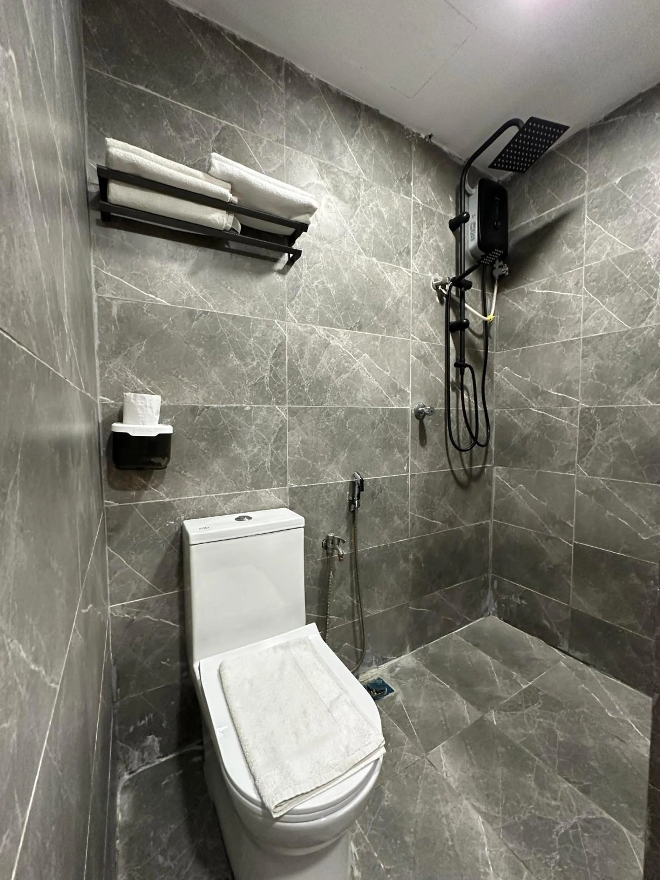 Shower in SS Grey House