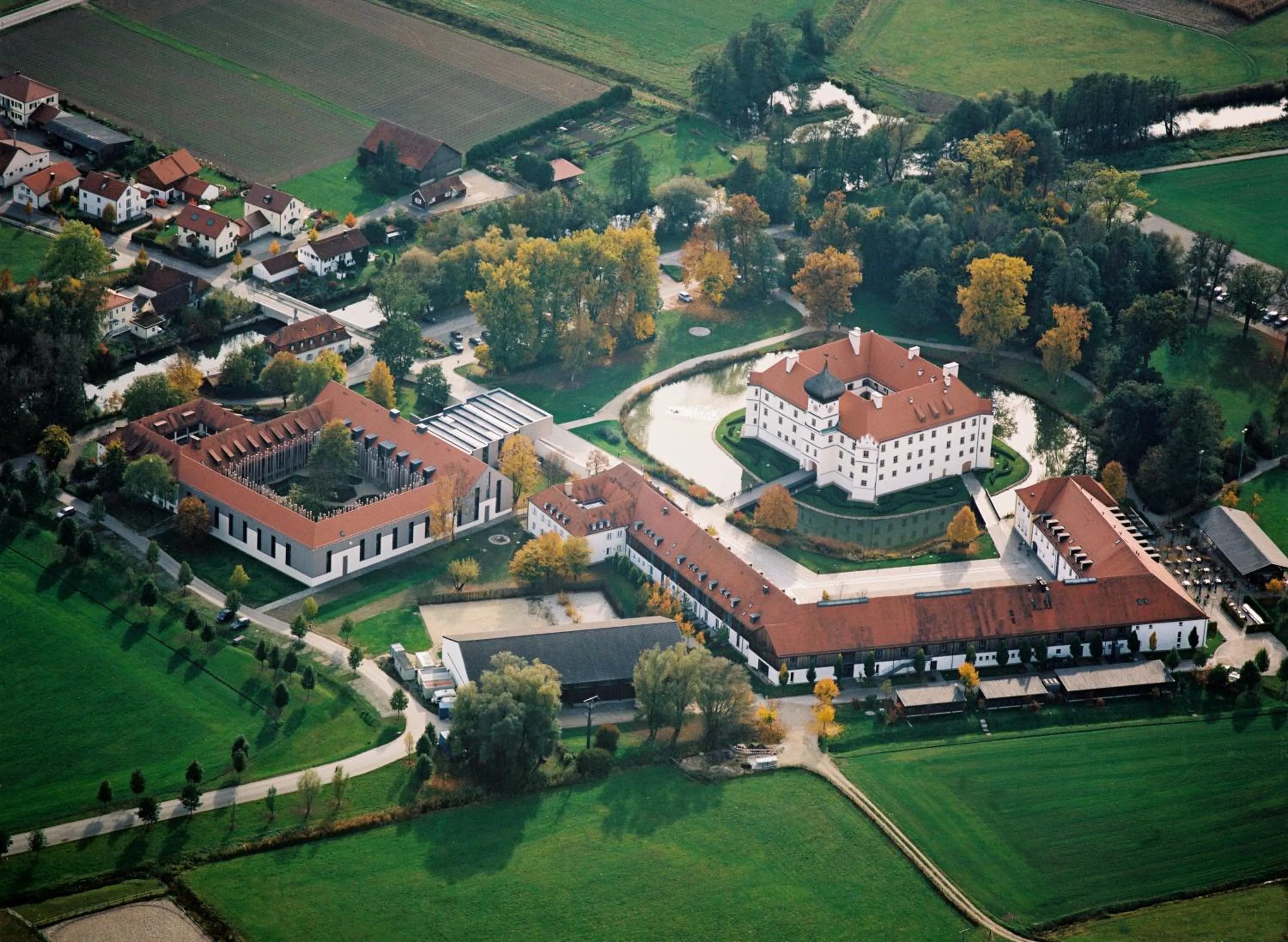 Bird's eye view in Schloss Hohenkammer