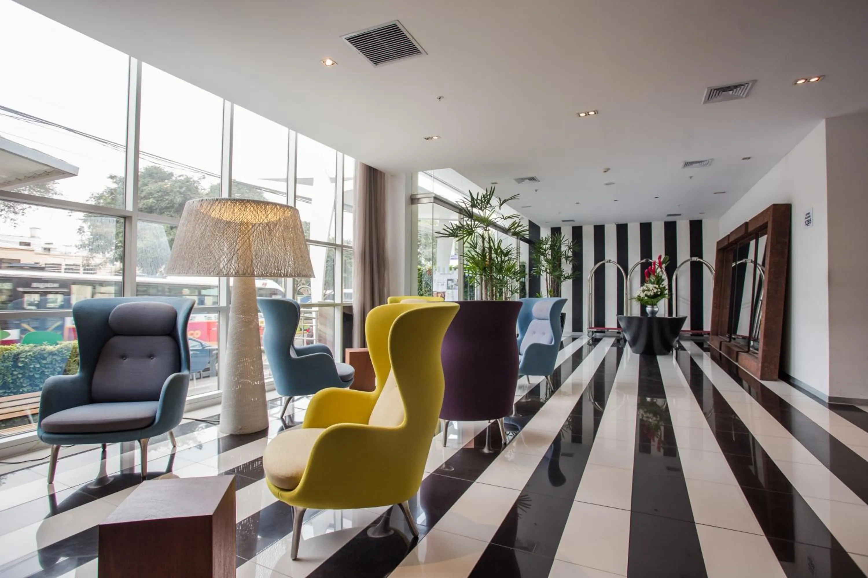 Lobby or reception in Wyndham Costa del Sol Lima City