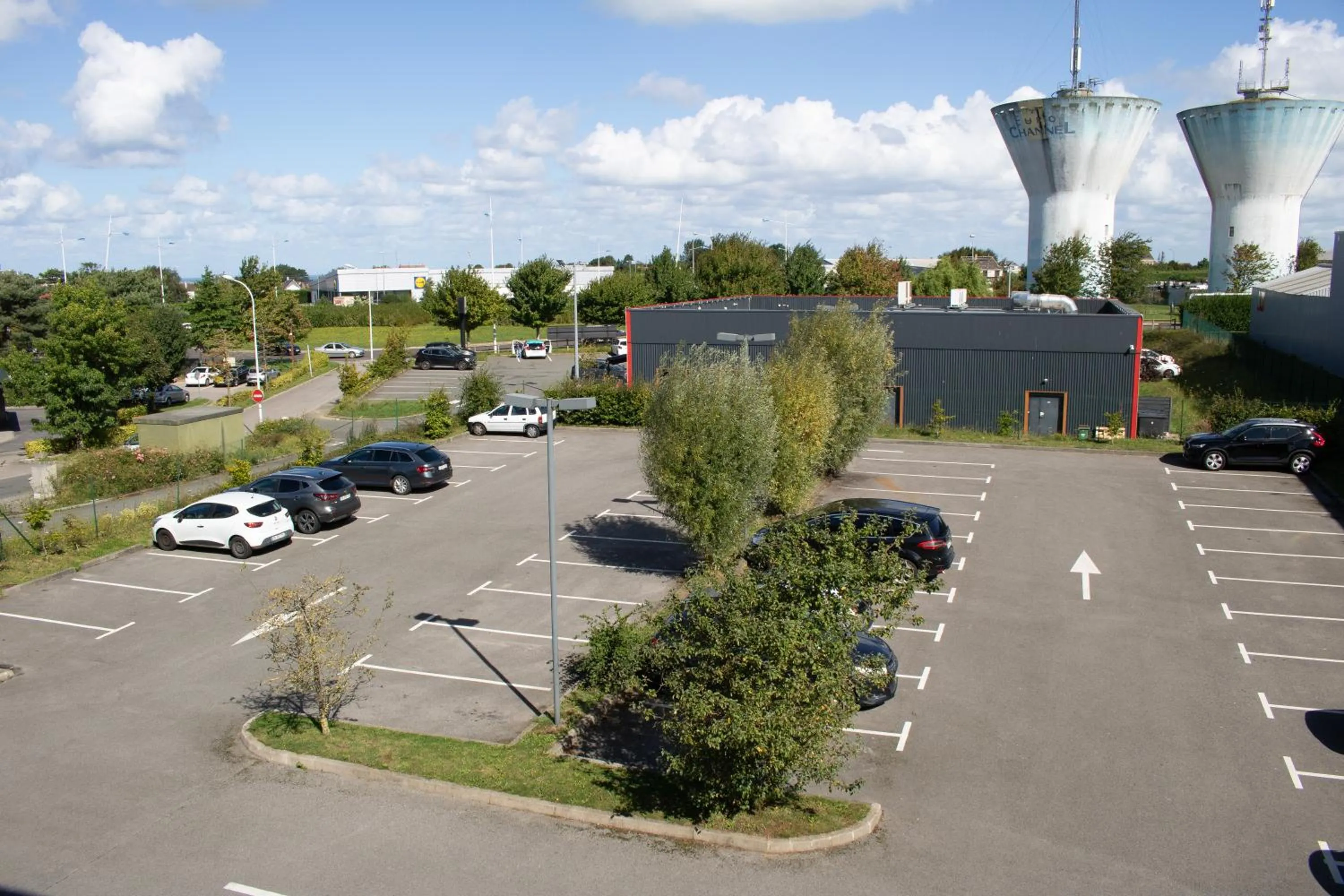 Parking in Brit Hotel Dieppe