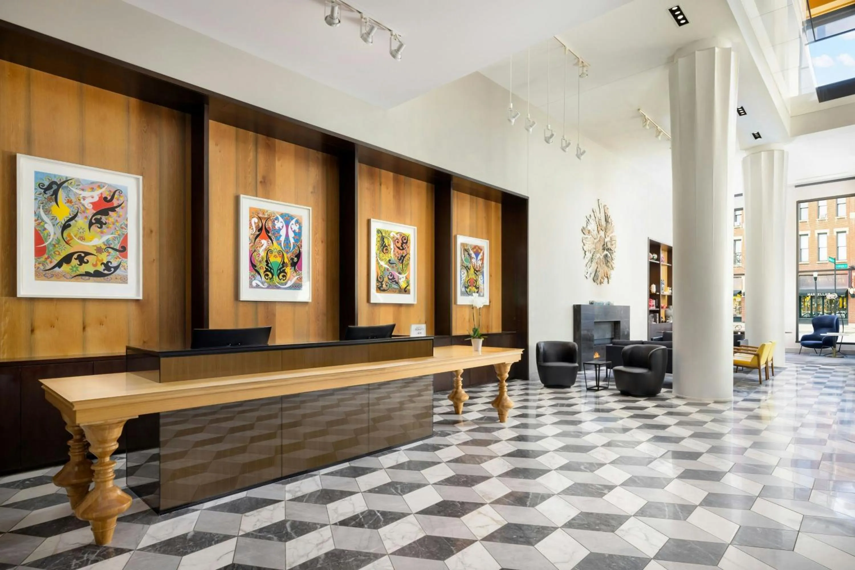 Lobby or reception in Le Meridien Columbus, The Joseph
