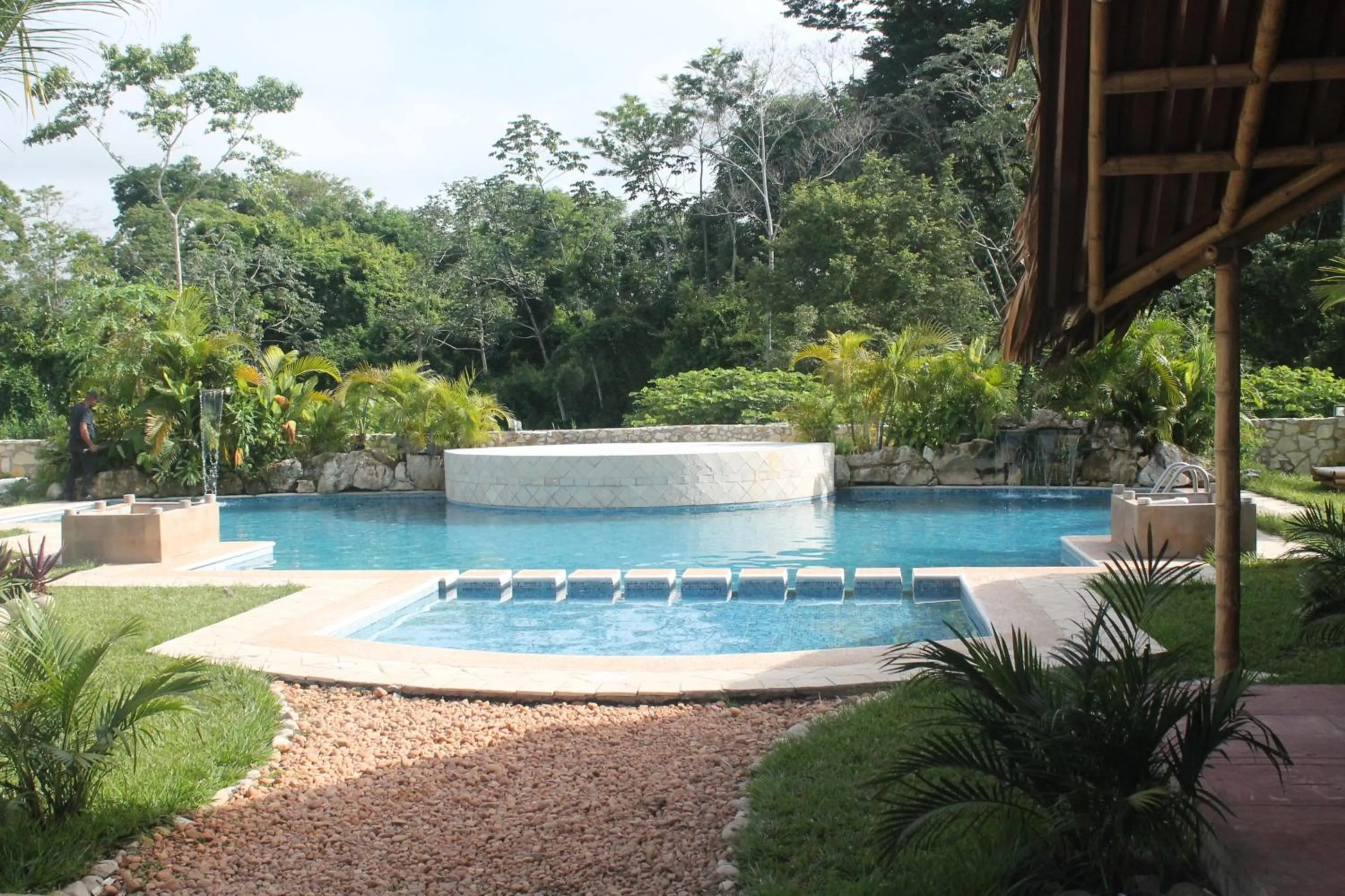 Swimming pool in AXKAN PALENQUE, ALBERCAS, GASTRONOMIA MAR y TIERRA & TRAVEL AGENCY