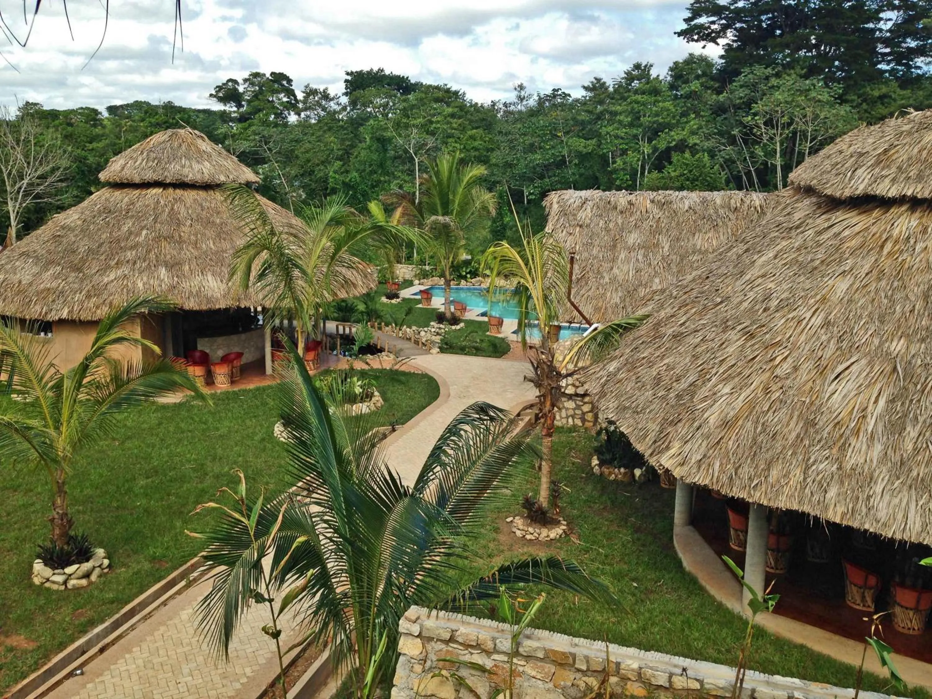Facade/entrance in AXKAN PALENQUE, ALBERCAS, GASTRONOMIA MAR y TIERRA & TRAVEL AGENCY
