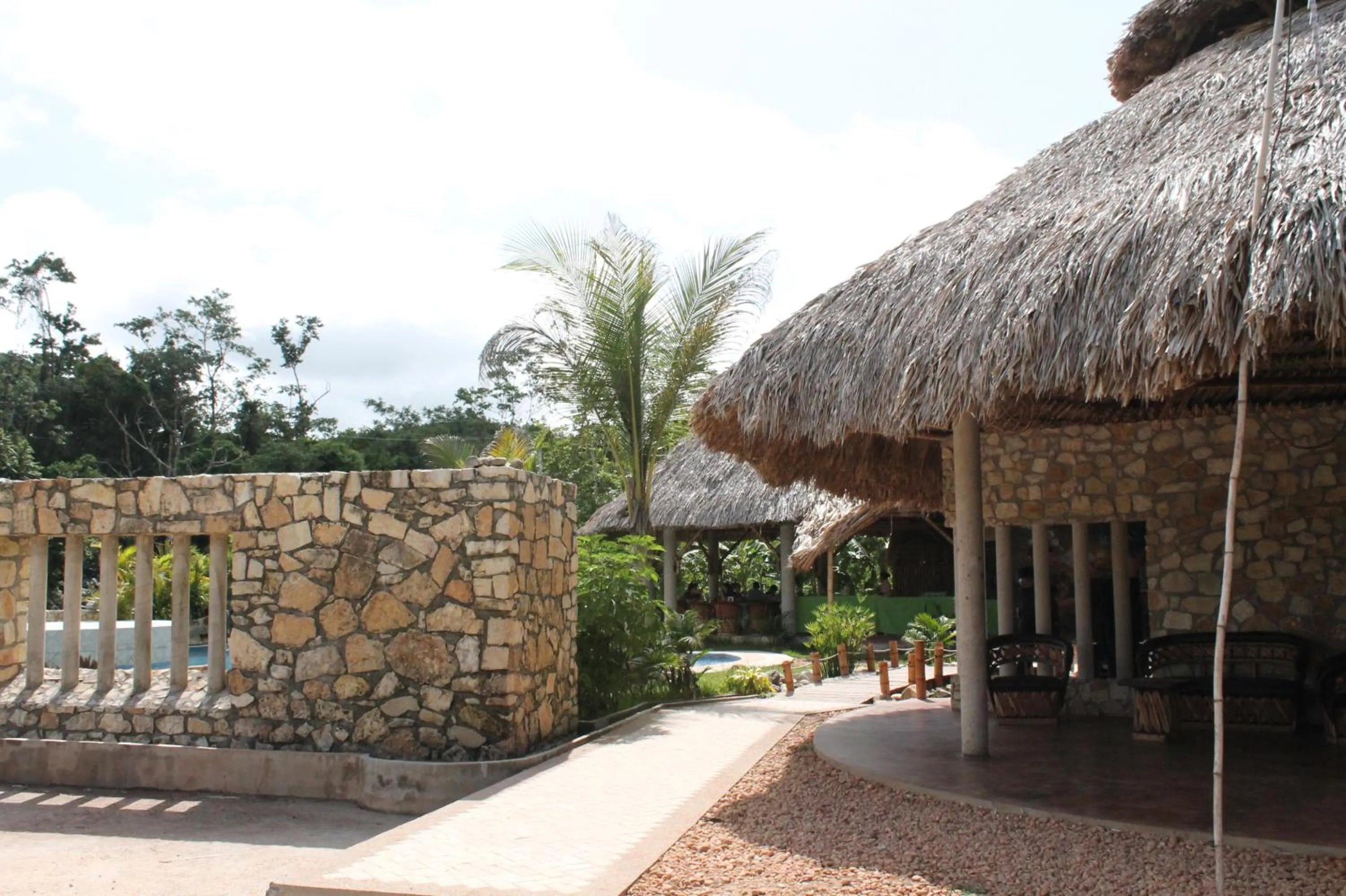 Facade/entrance in AXKAN PALENQUE, ALBERCAS, GASTRONOMIA MAR y TIERRA & TRAVEL AGENCY