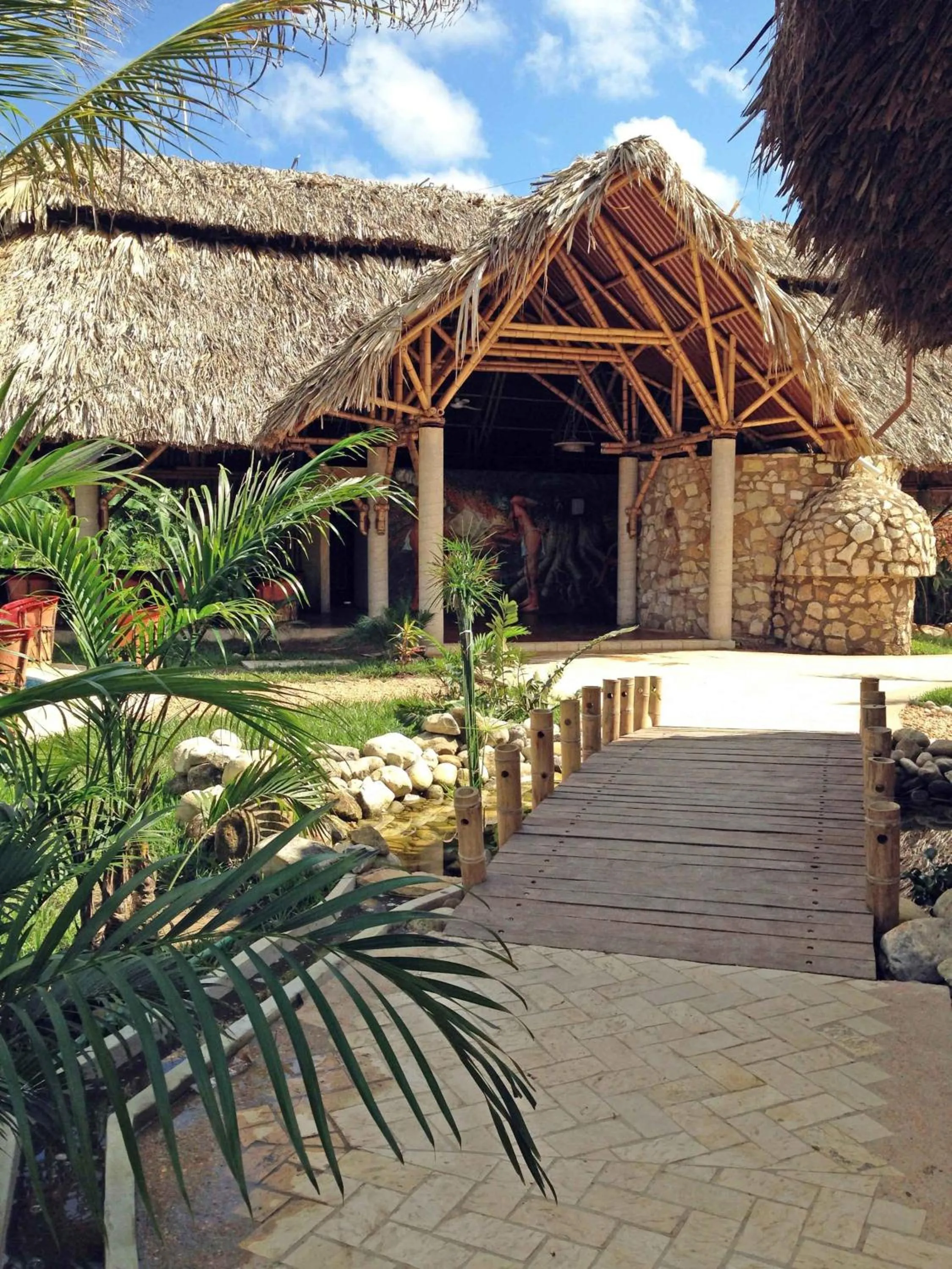 Facade/entrance in AXKAN PALENQUE, ALBERCAS, GASTRONOMIA MAR y TIERRA & TRAVEL AGENCY