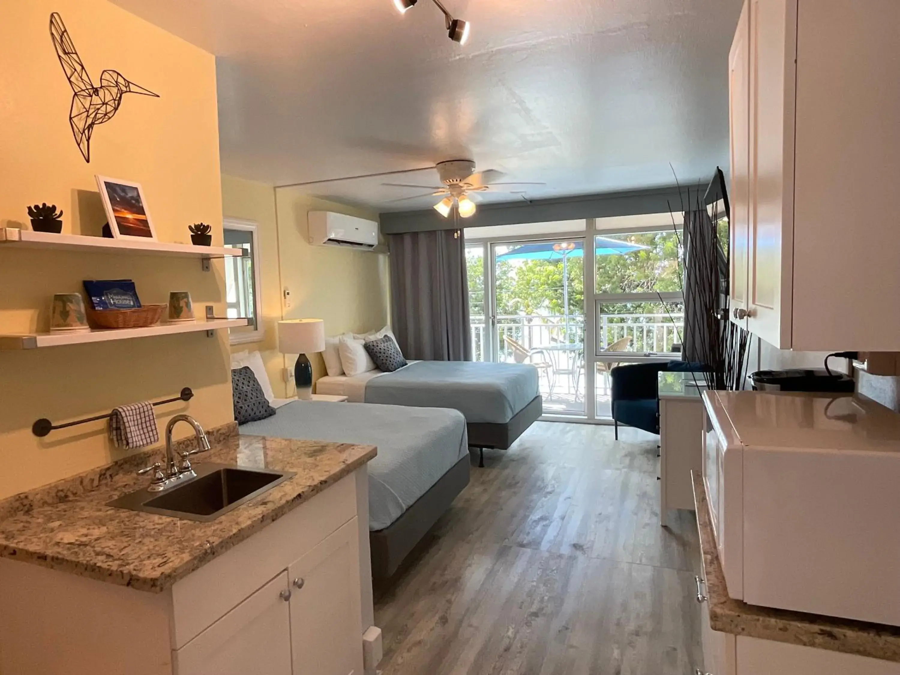 Deluxe Double Room with Balcony and Sea View in The Frederiksted Hotel Deluxe Double Room with Balcony and Sea View in The Frederiksted Hotel