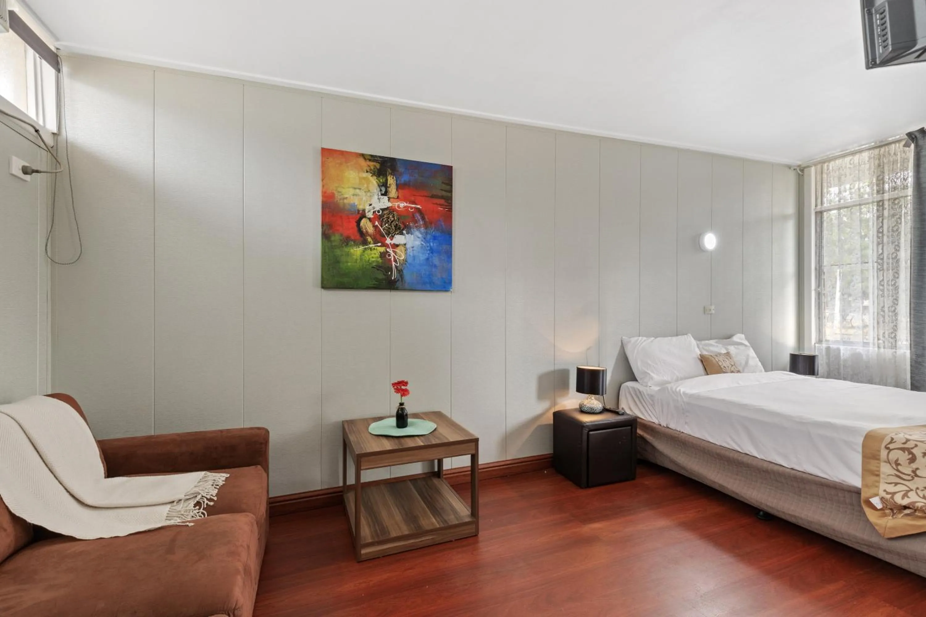 Bed in Gazebo Motor Inn - Strathmerton