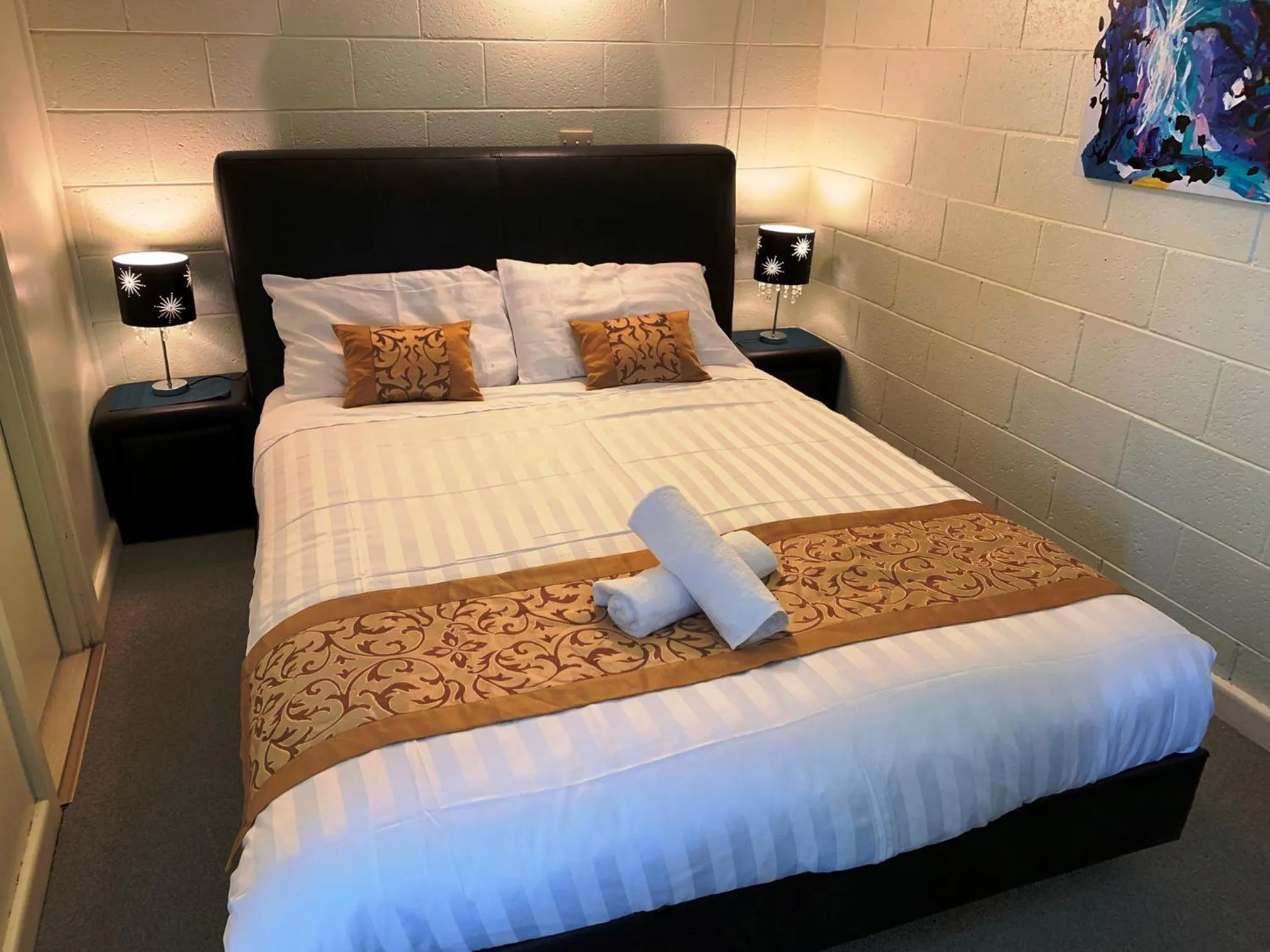 Bed in Gazebo Motor Inn - Strathmerton