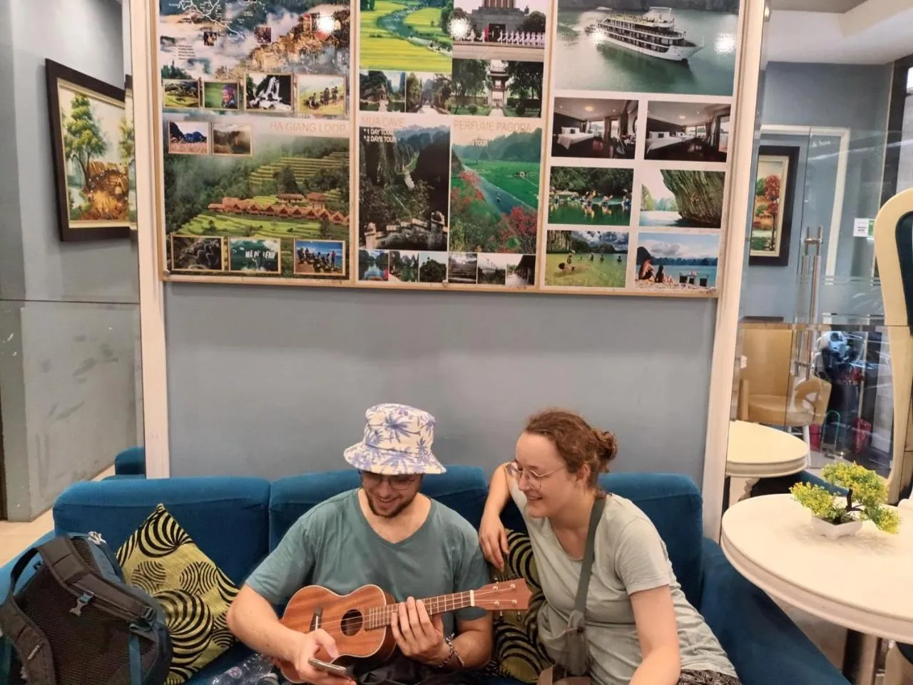 People in Skyline Hanoi Hotel