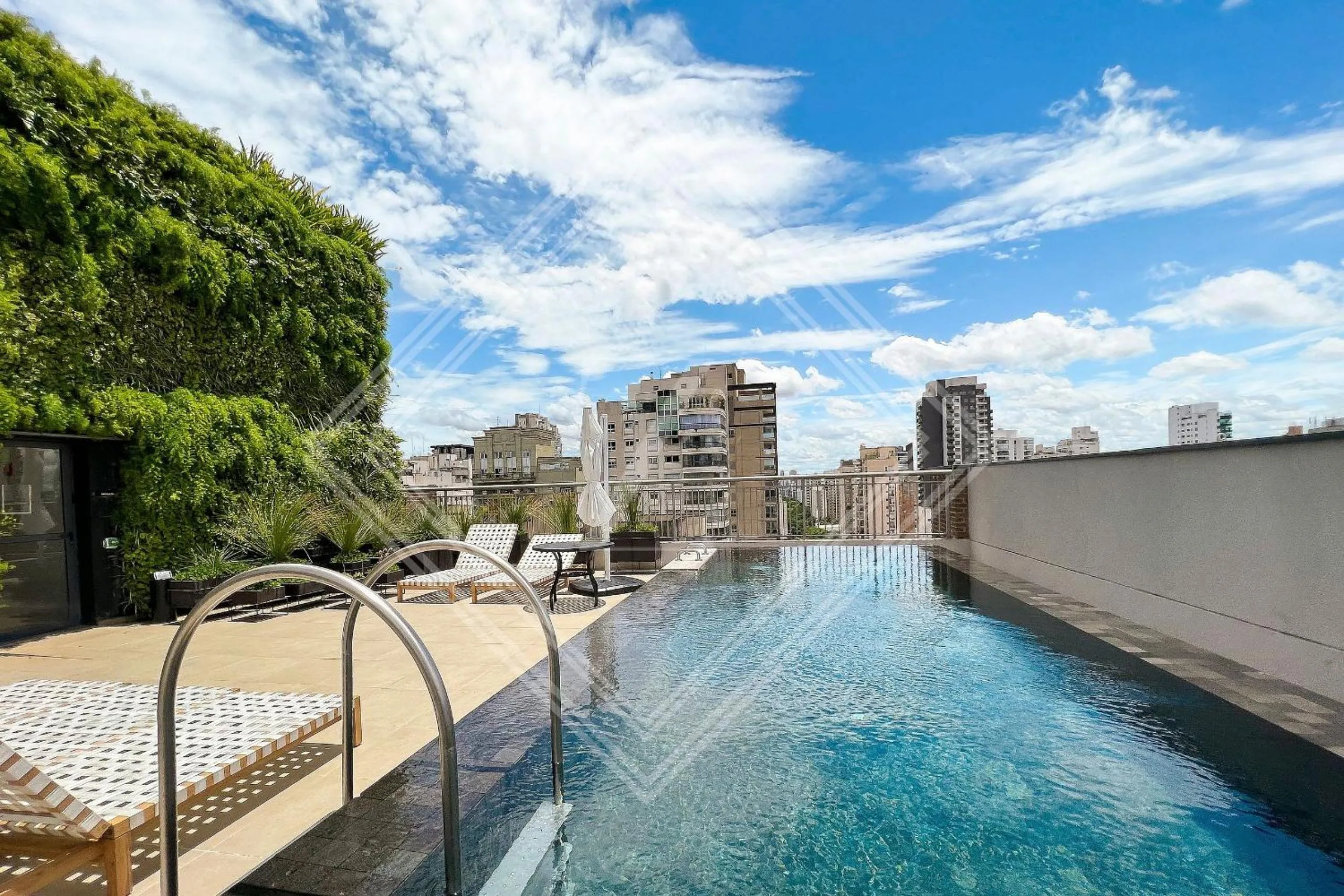 Swimming pool in Zainalofts7Moema ao lado metro, Ibira, CASV 702/1202