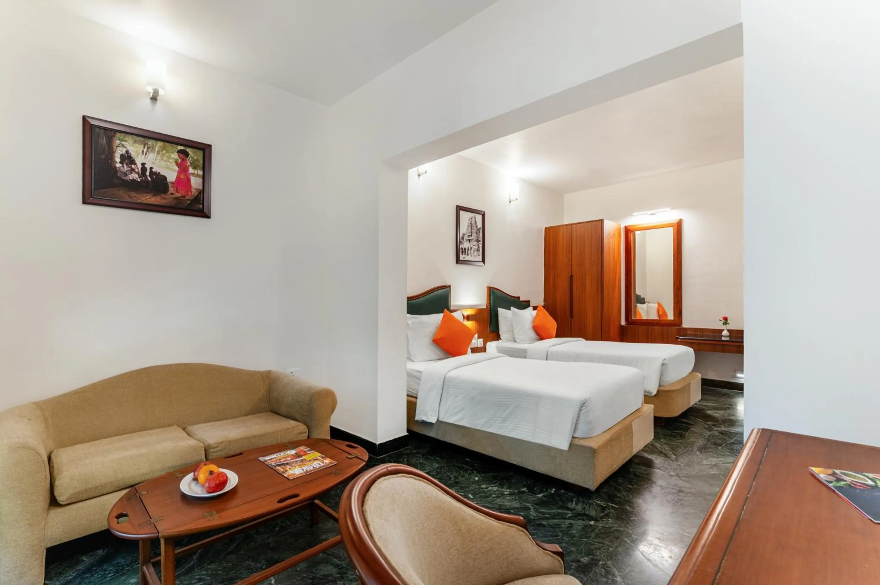 Bed in Sterling Arunai Anantha - Tiruvannamalai