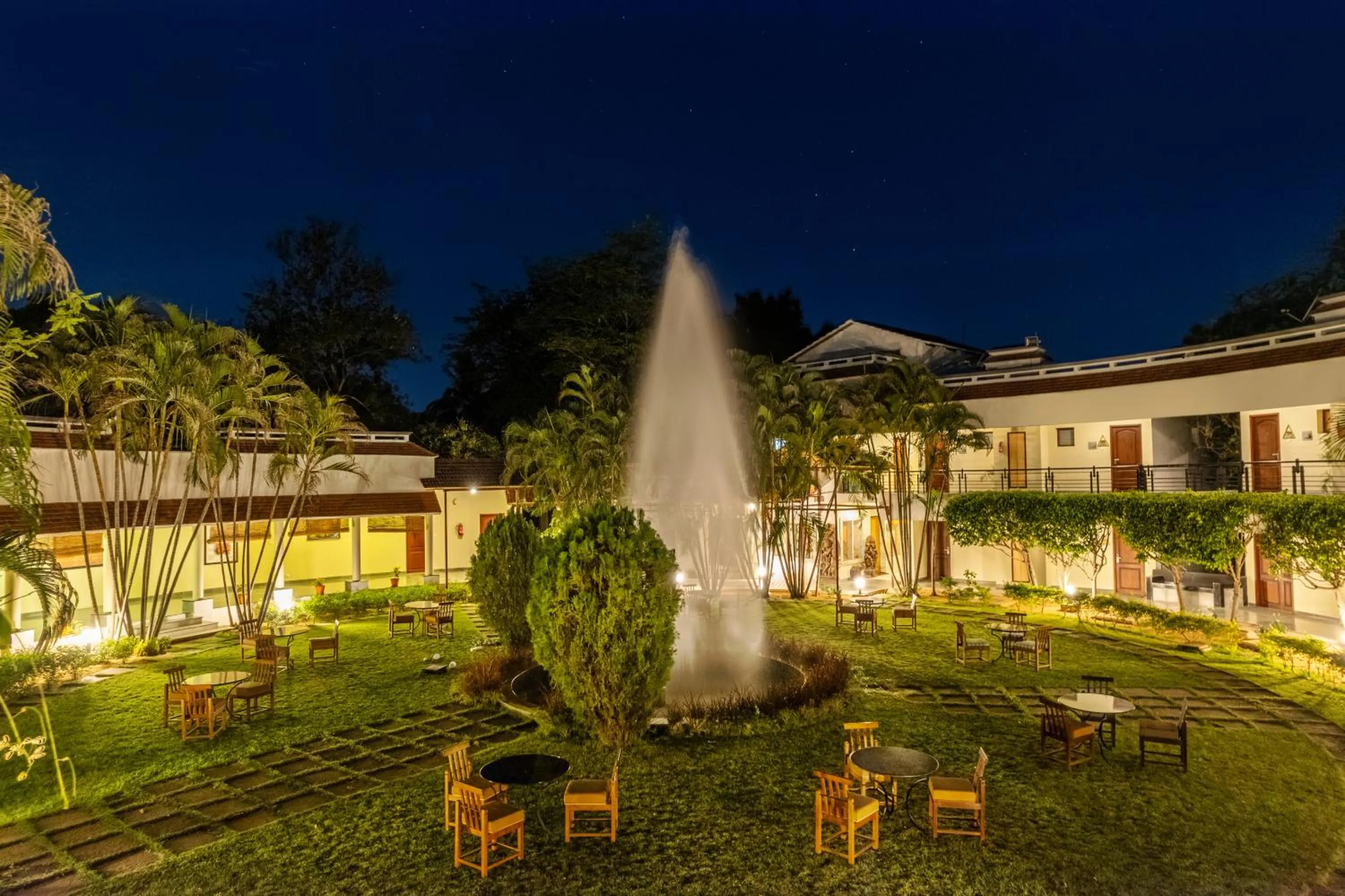 Garden view in Sterling Arunai Anantha - Tiruvannamalai