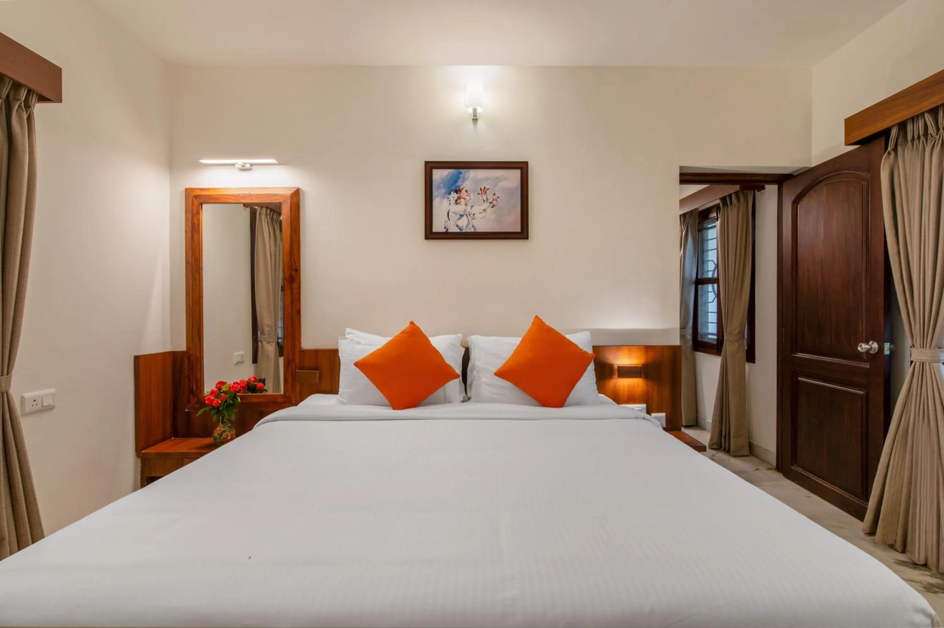 Bedroom, Bed in Sterling Arunai Anantha - Tiruvannamalai