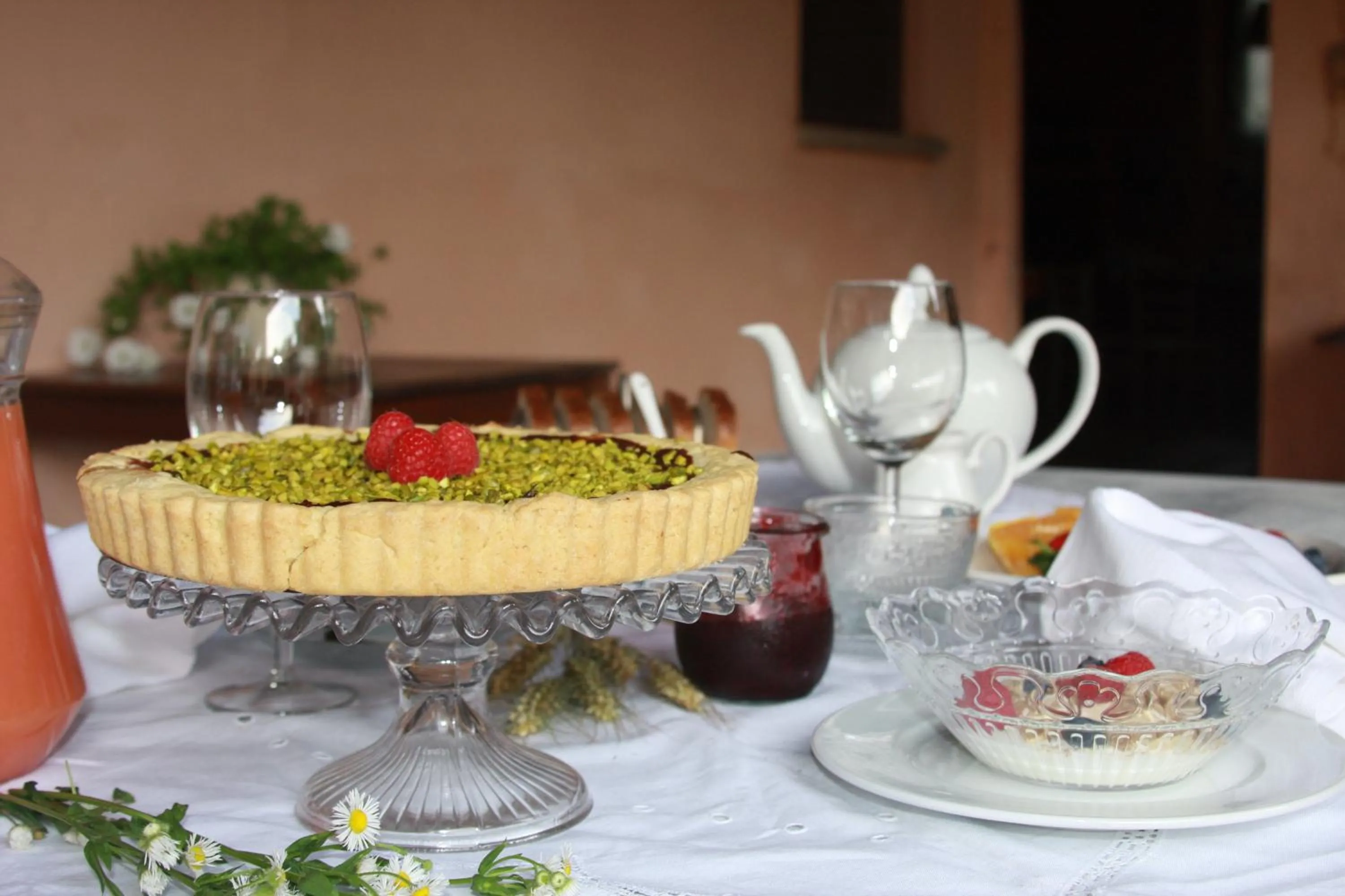 Food and drinks in Agriturismo Cascina Magana