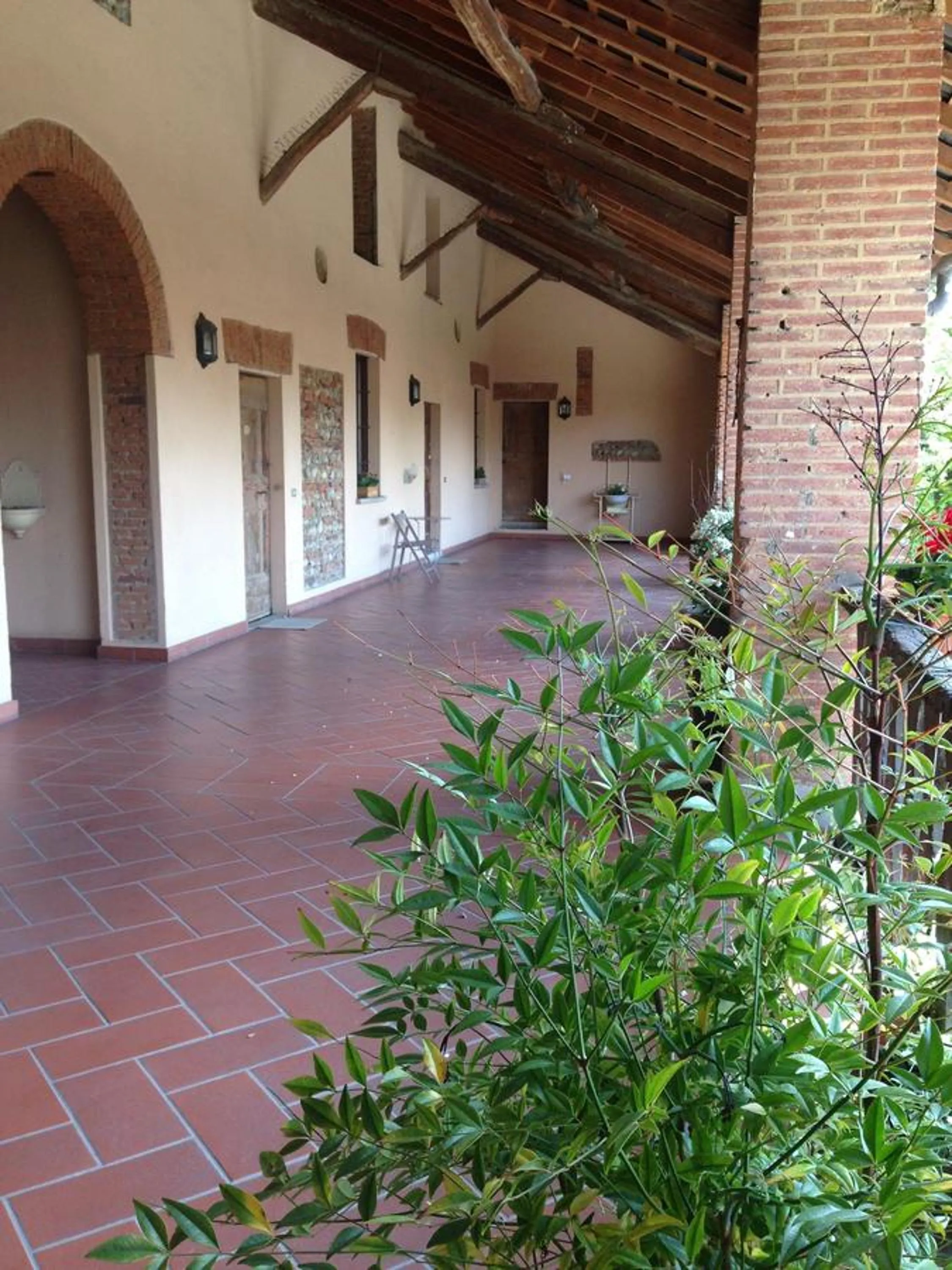 Balcony/Terrace in Agriturismo Cascina Magana
