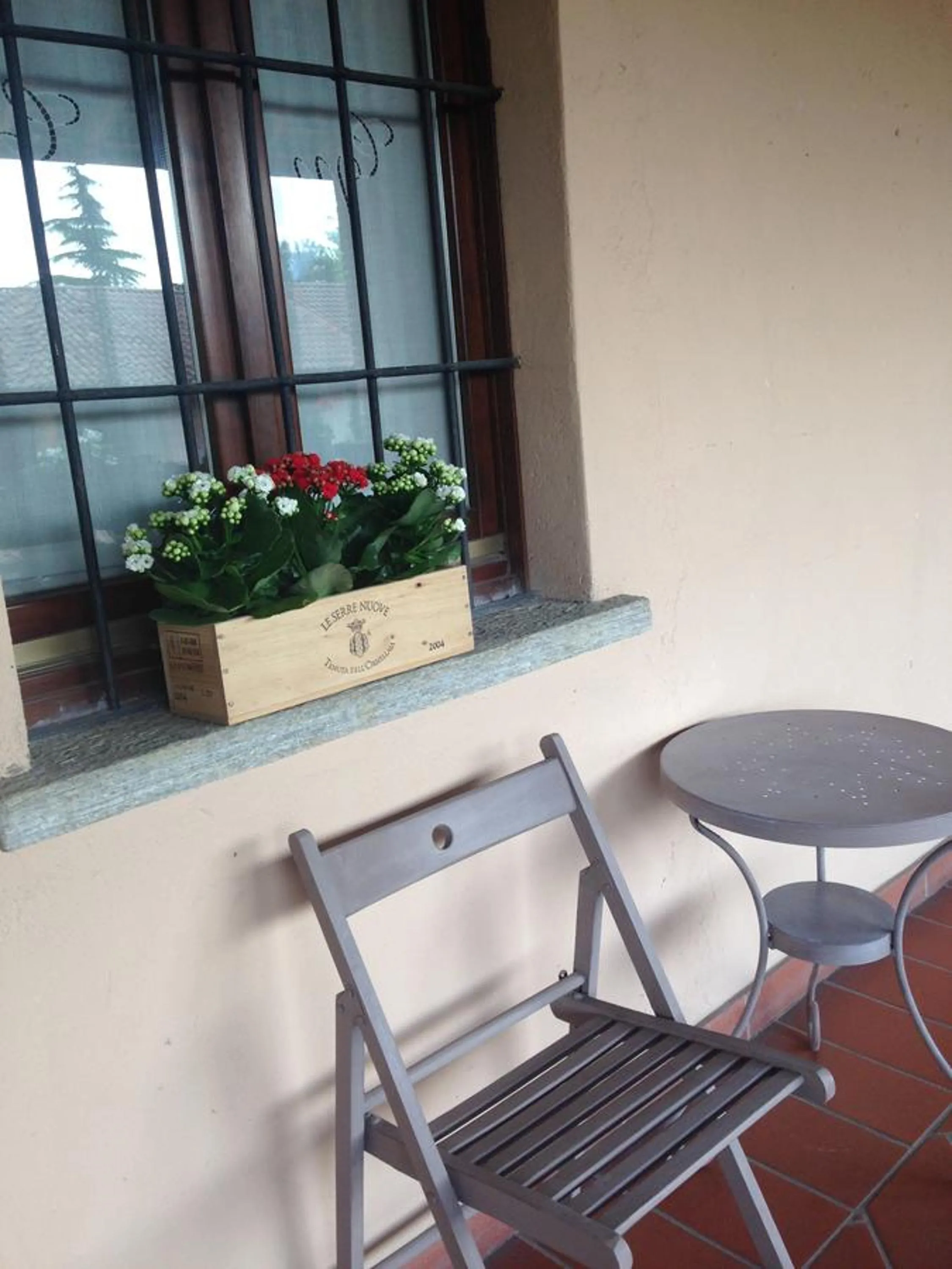 Patio in Agriturismo Cascina Magana