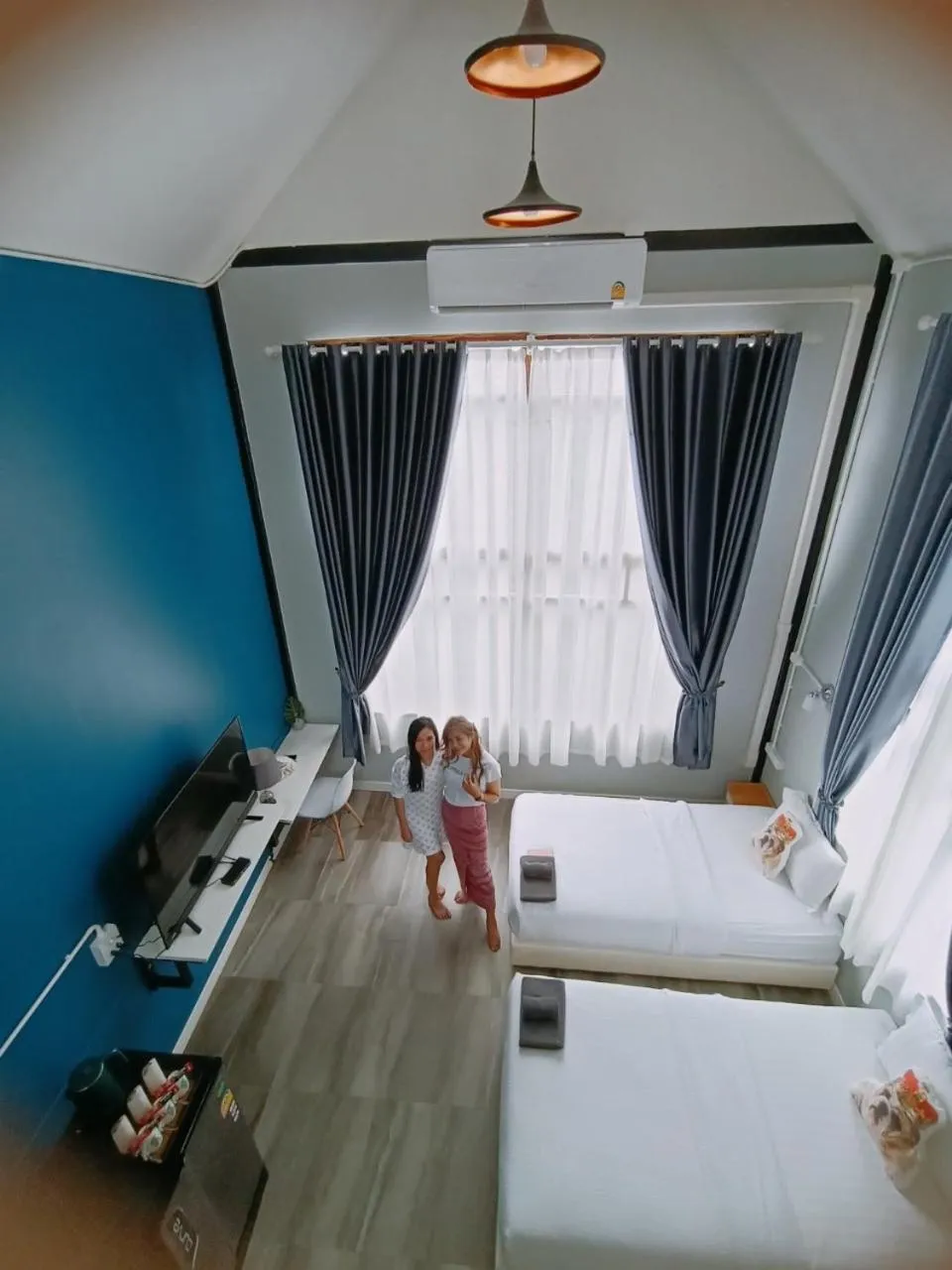 Bed in Aen Guy Boutique Hotel