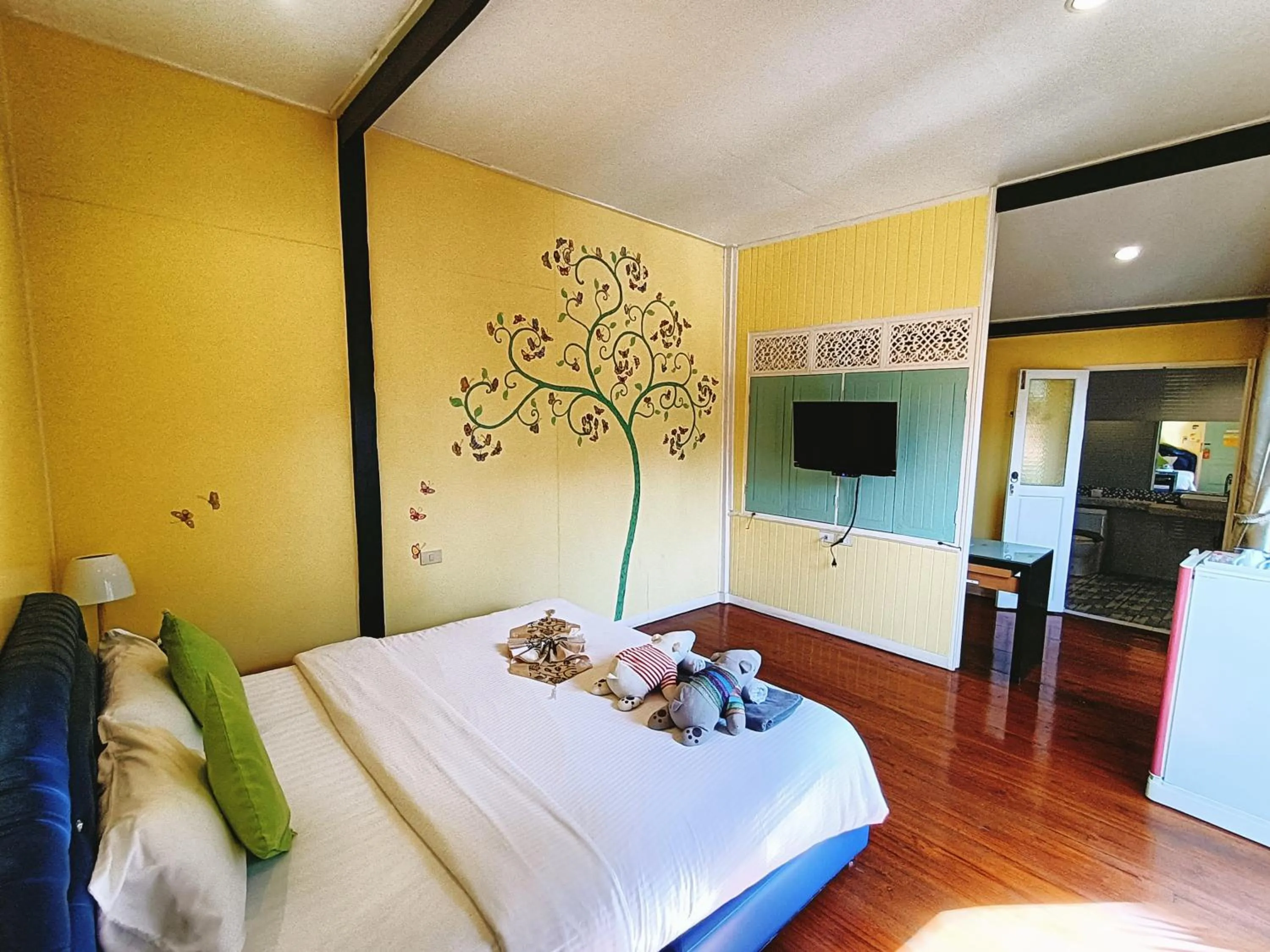 Bed in Aen Guy Boutique Hotel