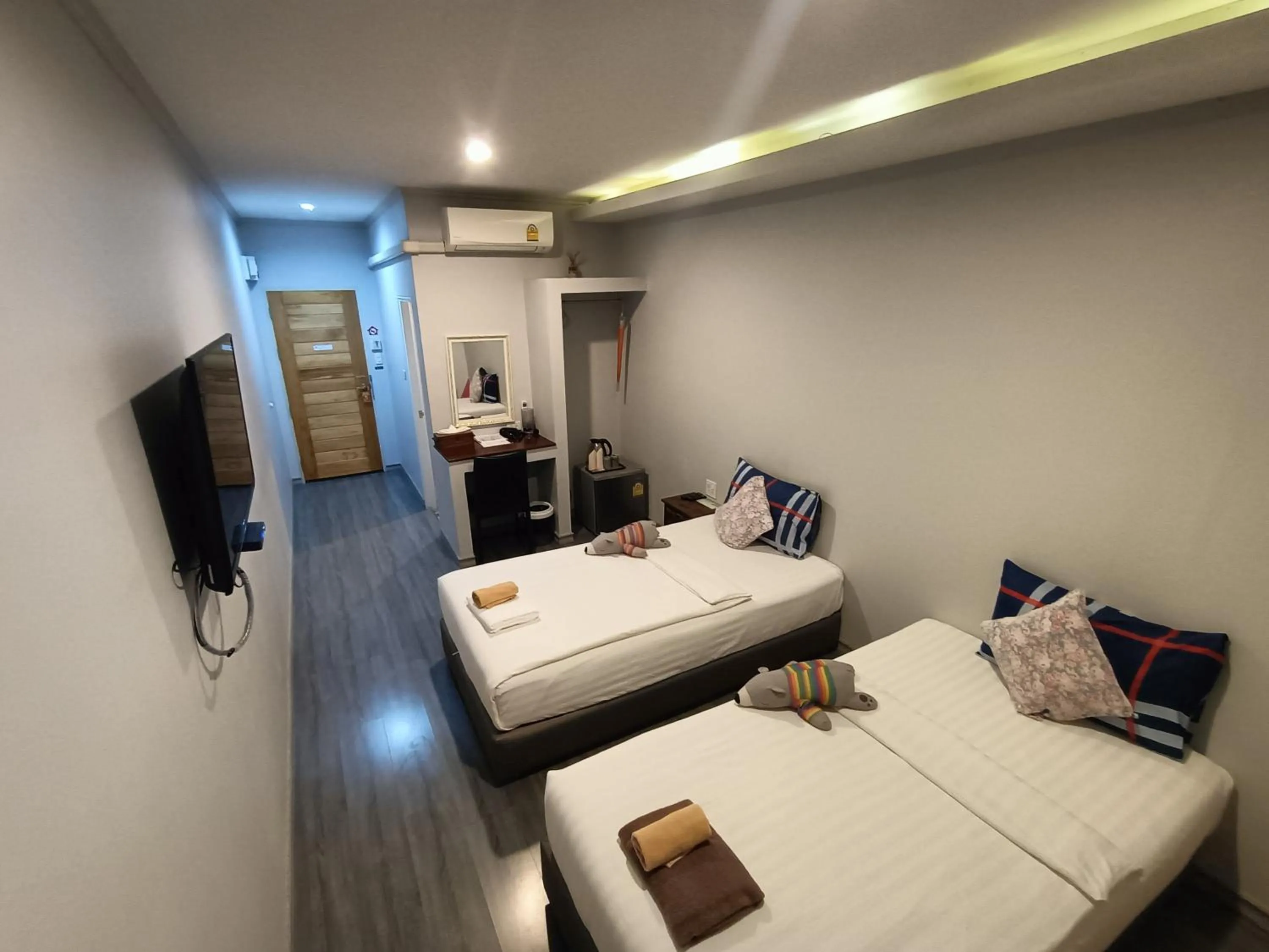 Bed in Aen Guy Boutique Hotel