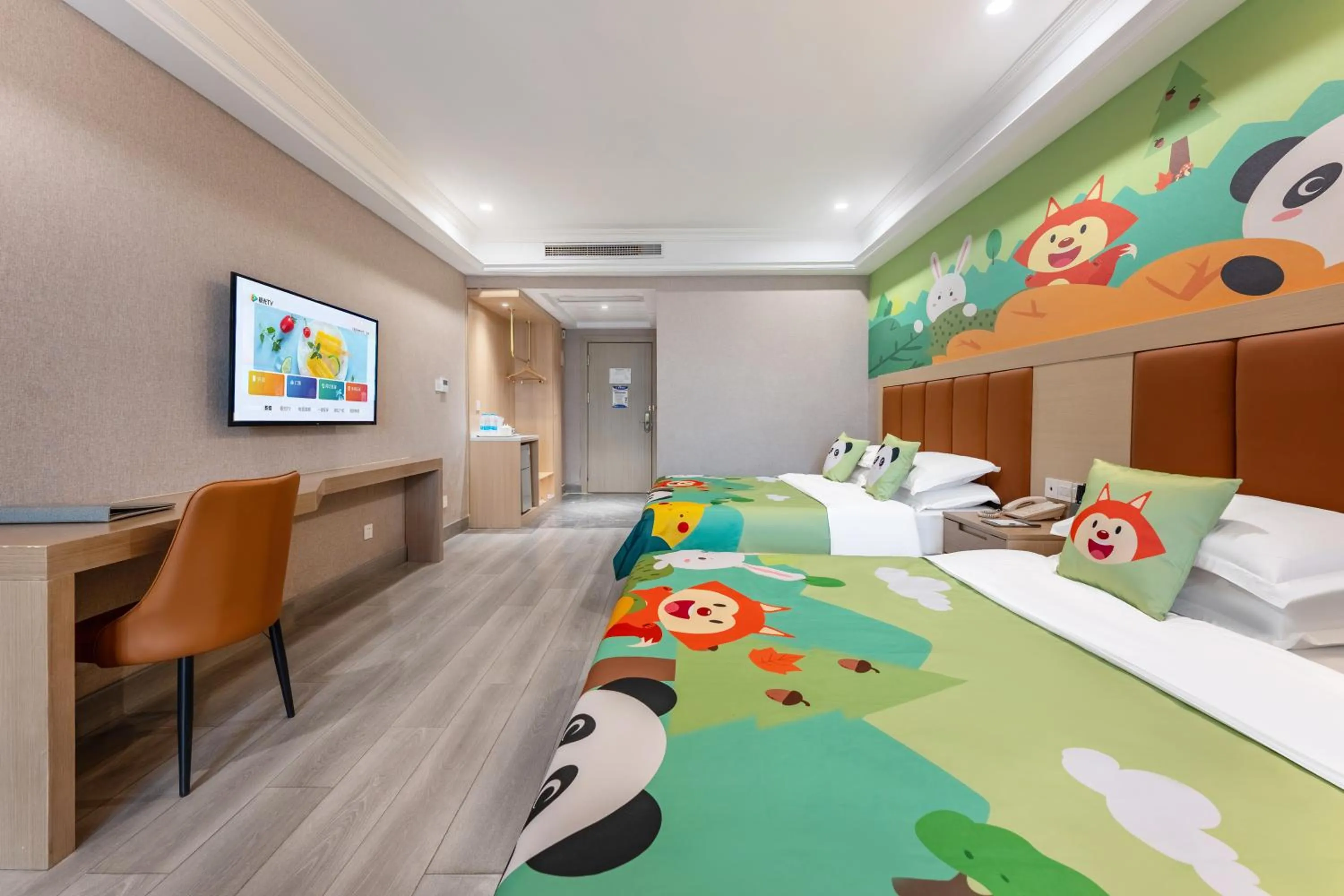 Bedroom, Bed in Rezen Select Shanghai International Resort