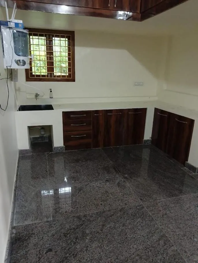 Kitchen or kitchenette in Jaithri Hotel and Event Centre